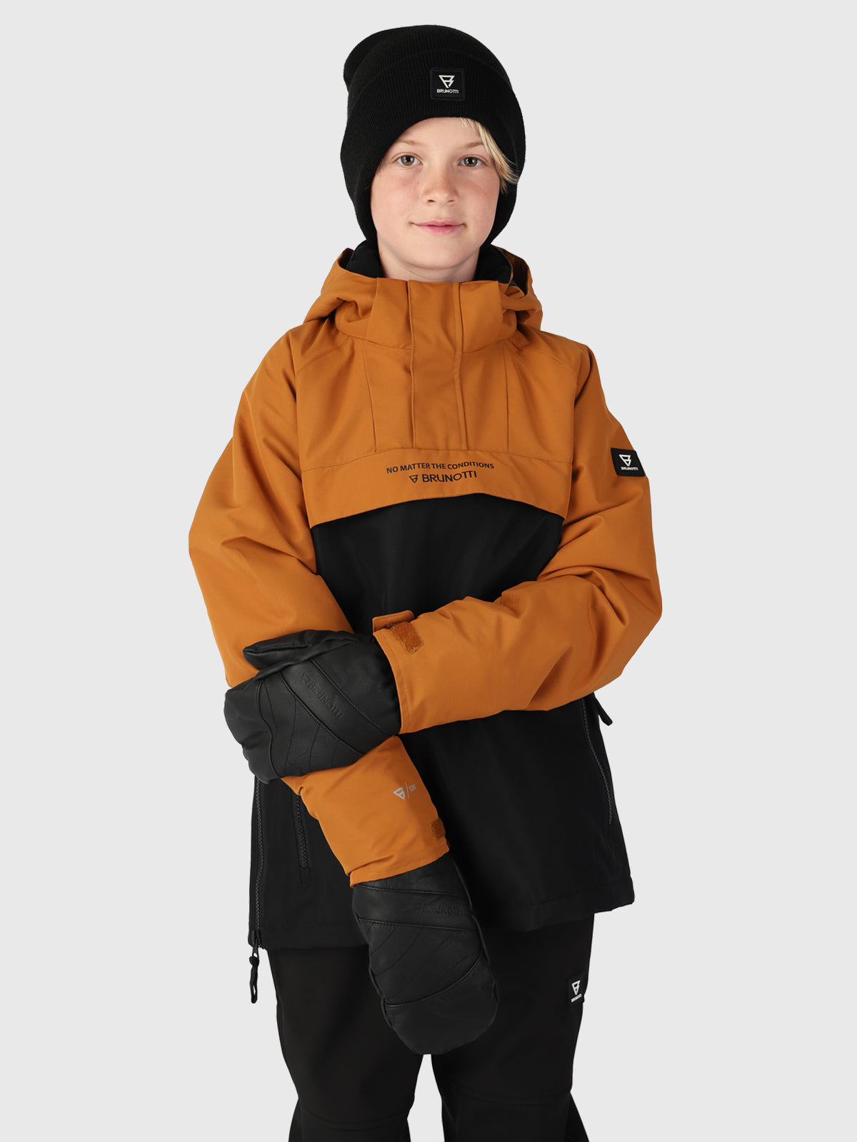 Keystery Boys Anorak Snow Jacket | Black