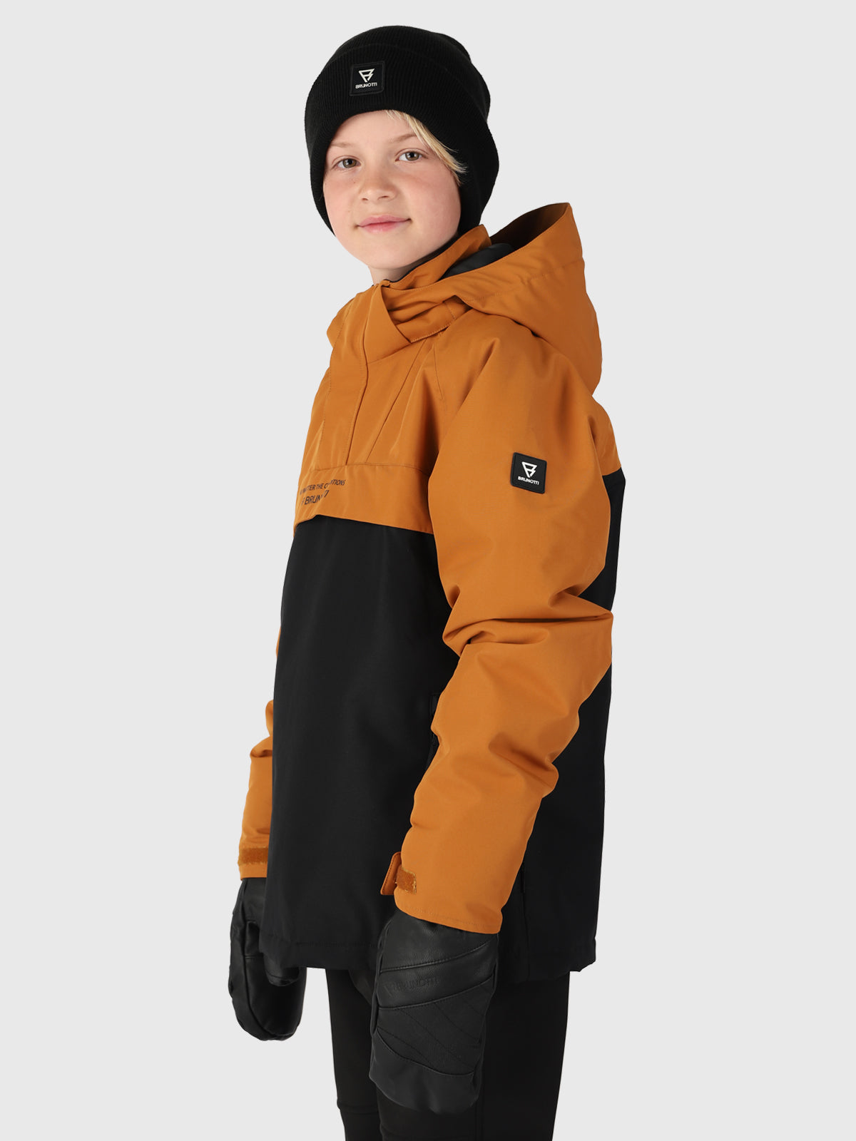 Keystery Boys Anorak Snow Jacket | Black