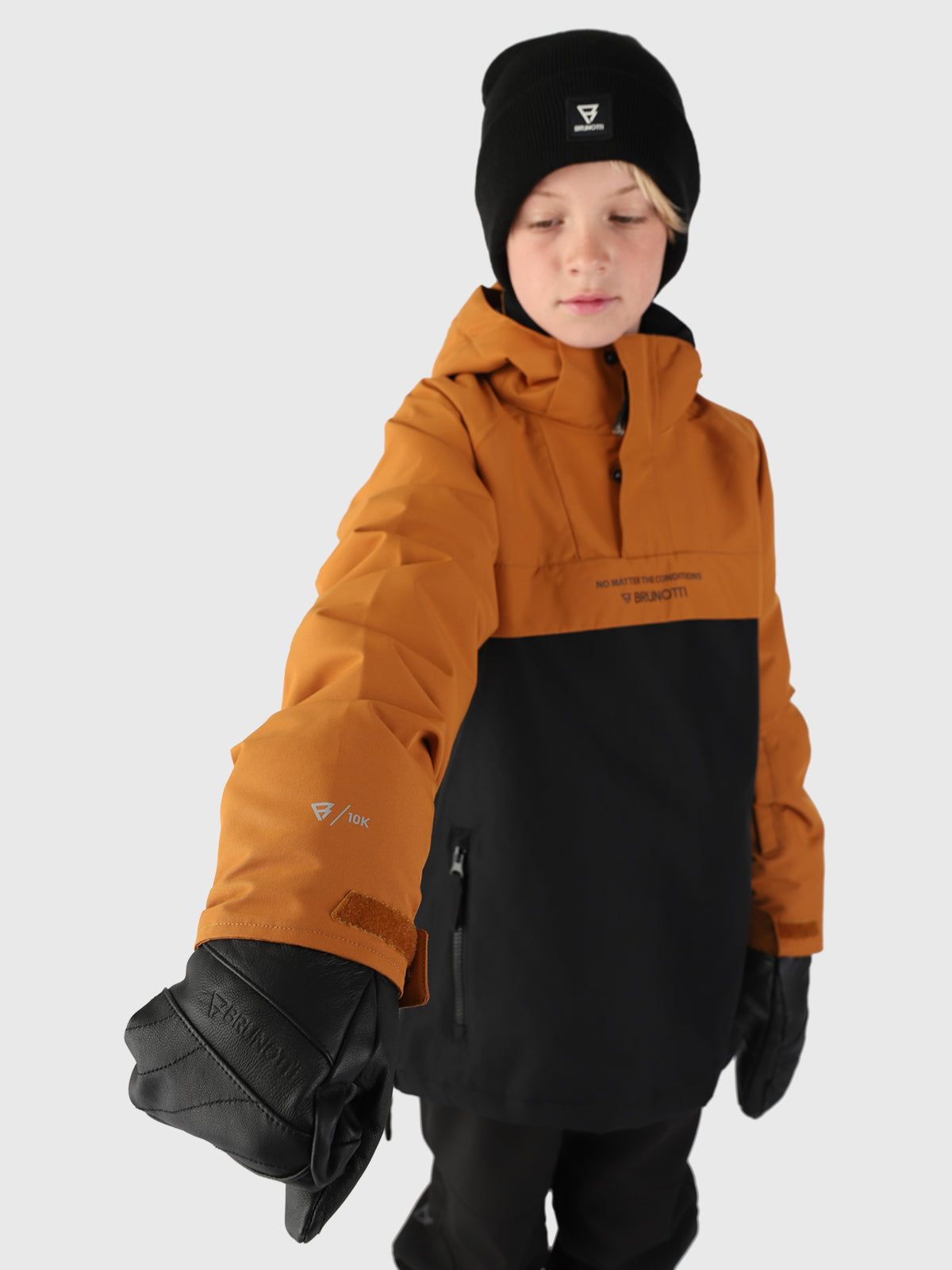 Keystery Boys Anorak Snow Jacket | Black