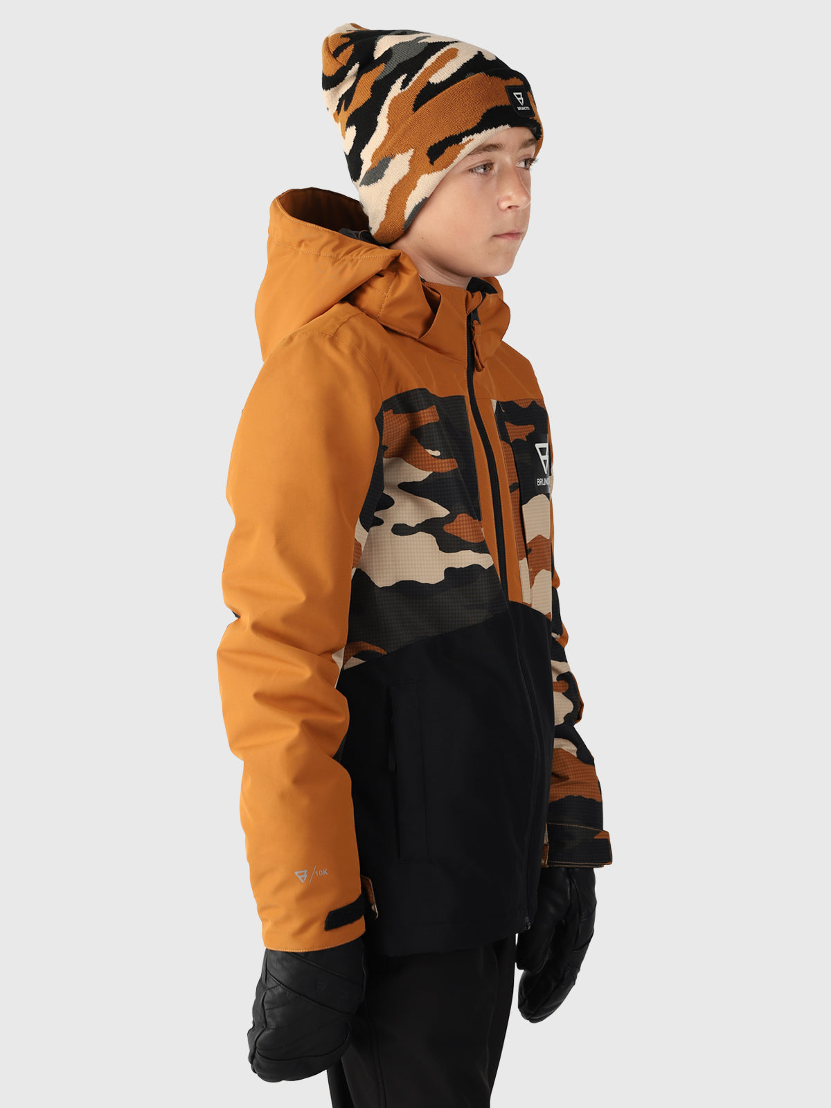 Aratiny-AO Jungen Skijacke | Braun