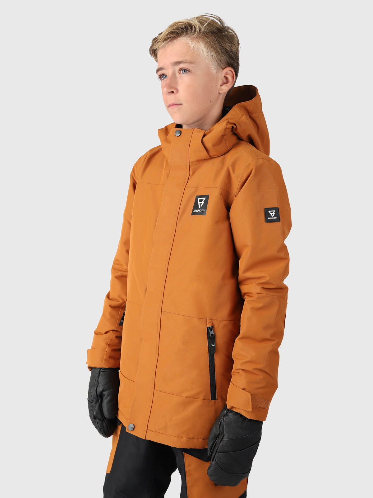 Stonsy Boys Snow Jacket | Brown