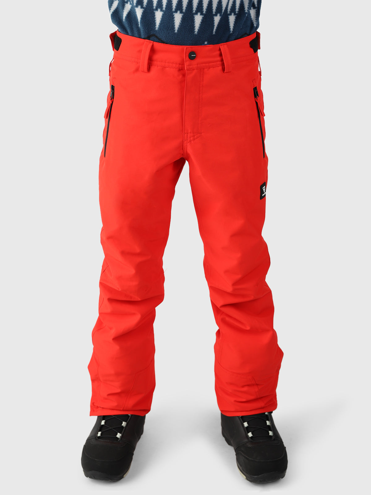 Footraily Boys Snow Pants | Red