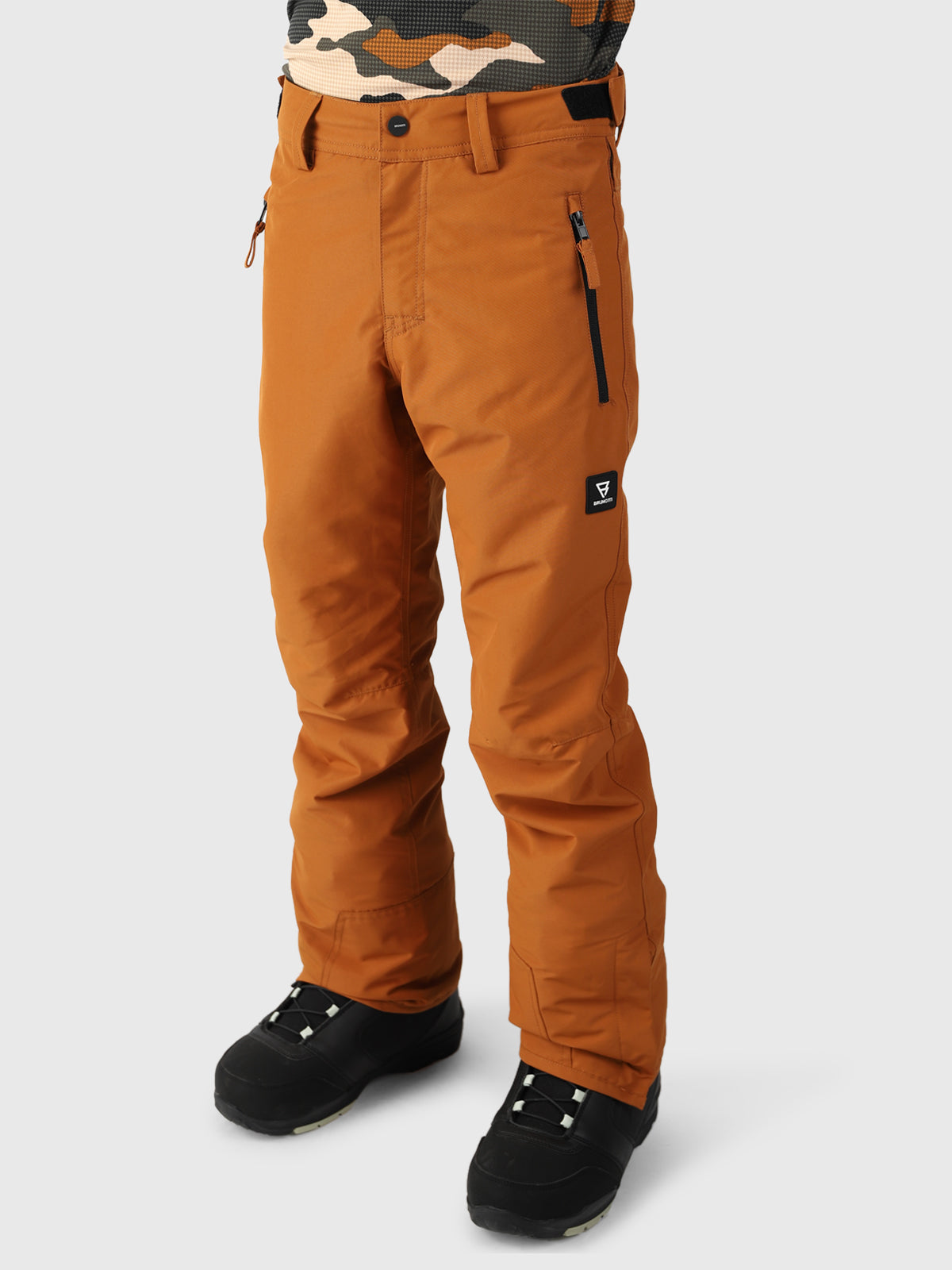 Footraily Boys Snow Pants | Brown