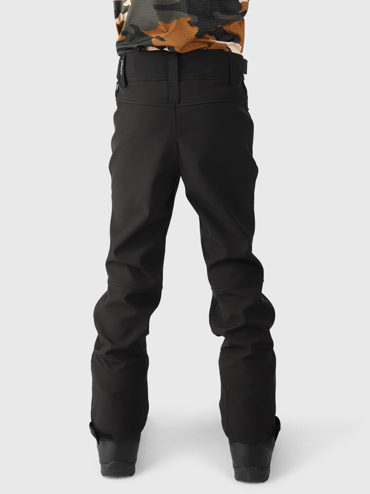 Huygy Boys Softshell Snow Pants | Black