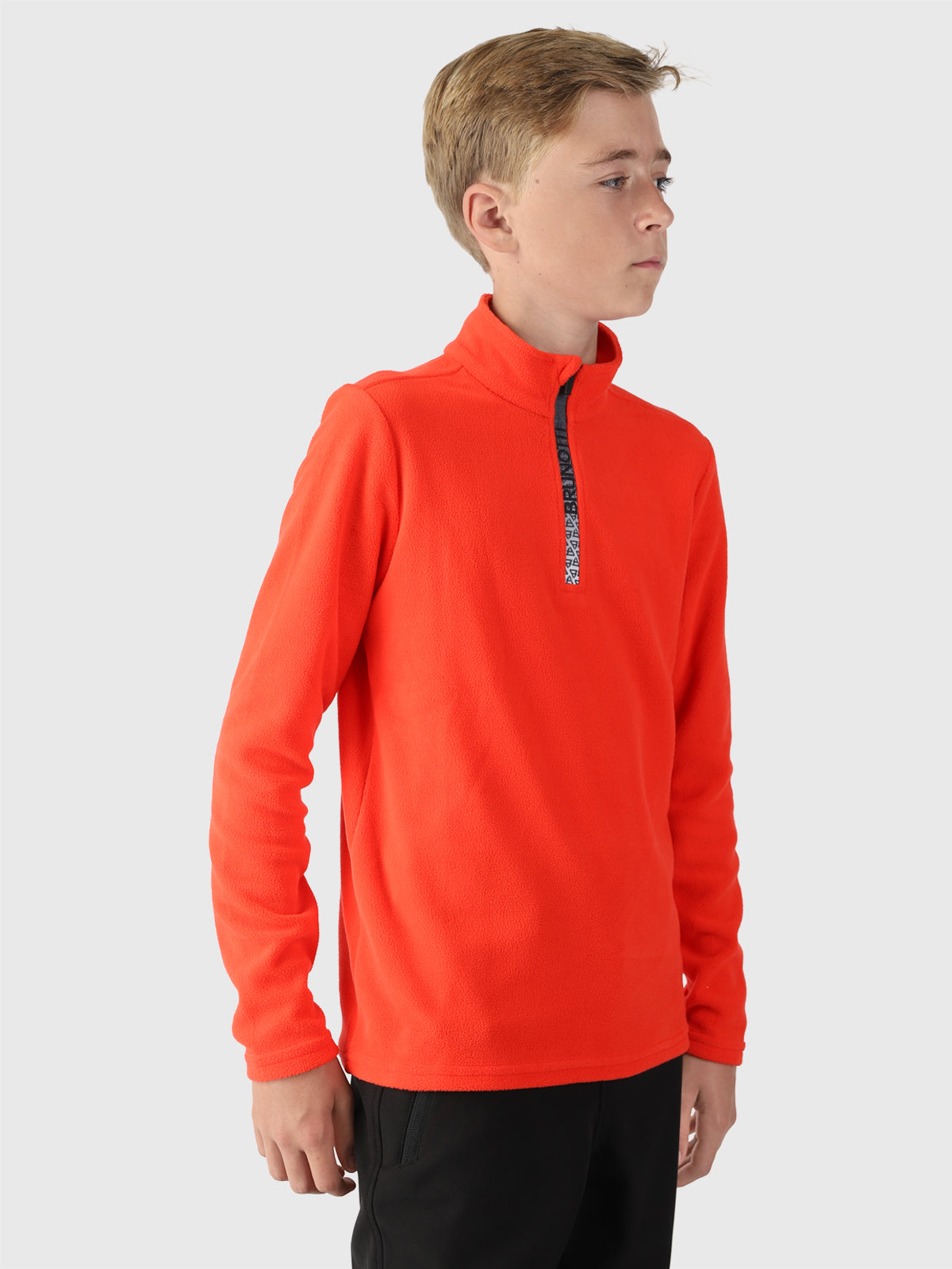 Tenny Jongens Fleece | Risk Red