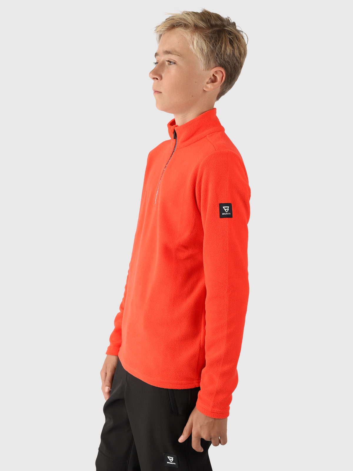 Tenny Jongens Fleece | Risk Red