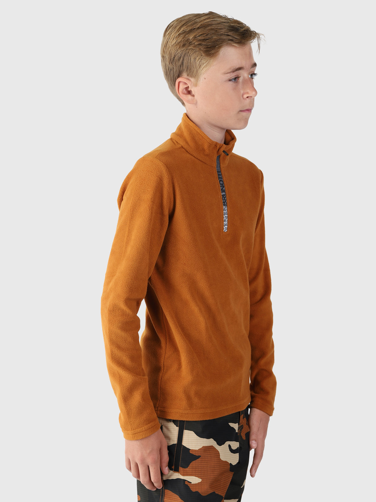 Tenny Jongens Fleece | Bruin