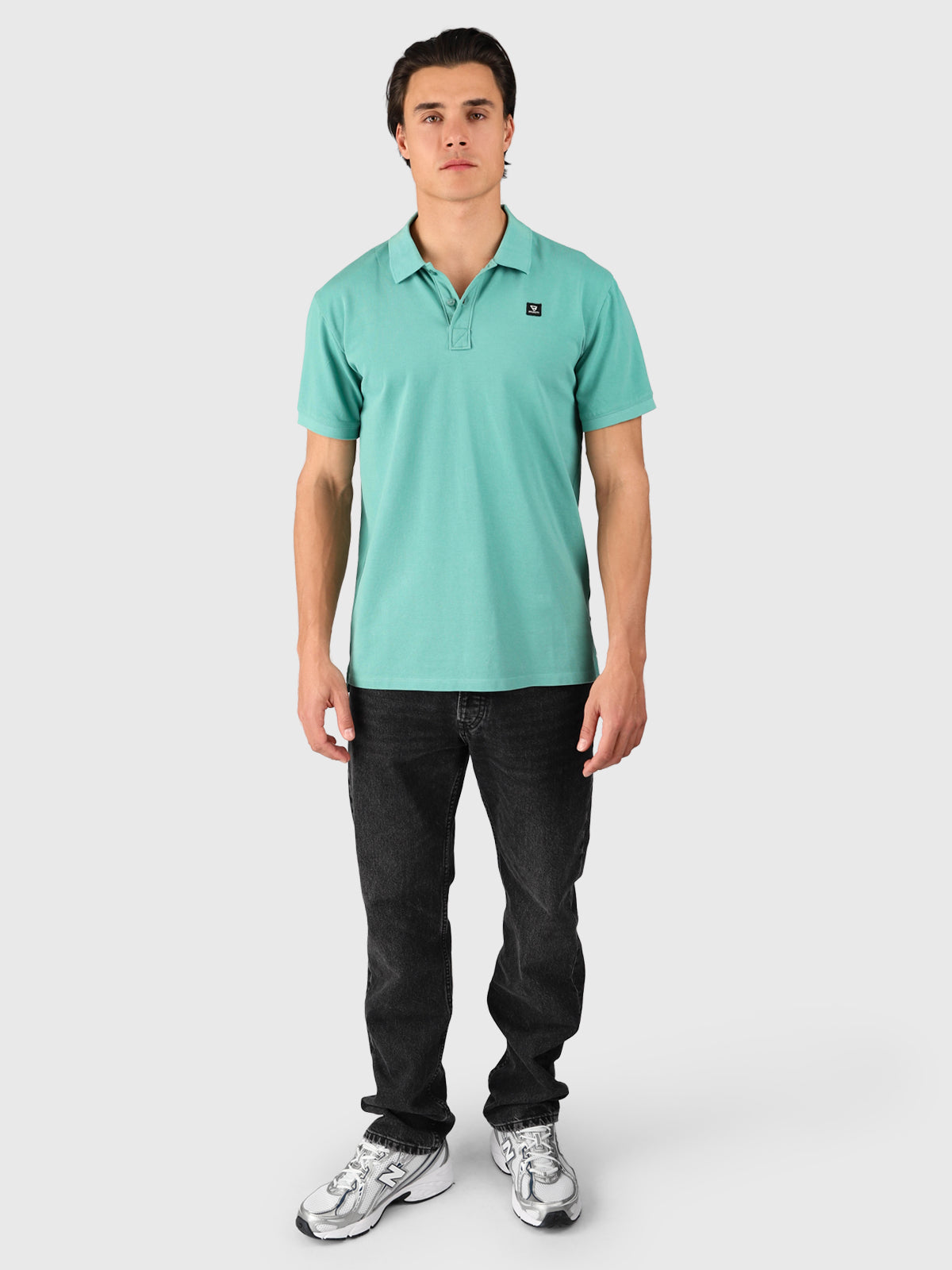 TavECO-N Men Polo | Bottle green