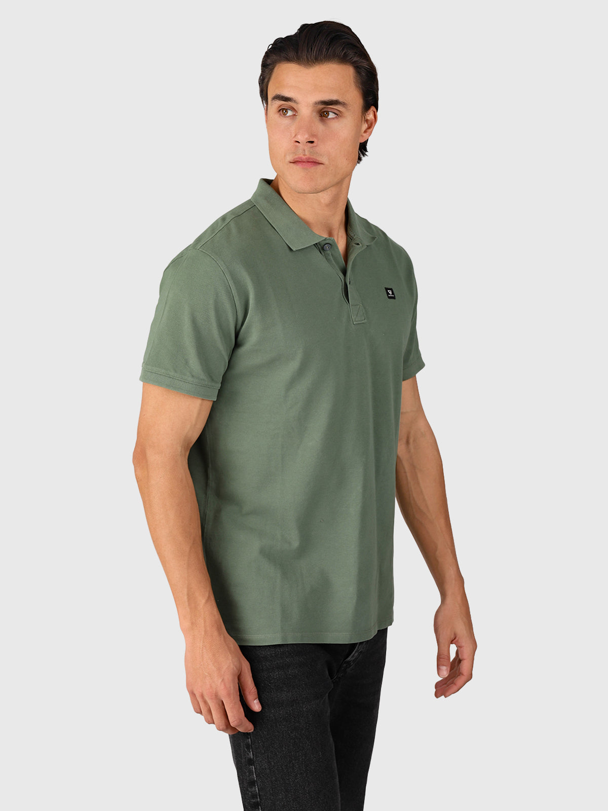 TavECO-N Men Polo Shortsleeve | Vintage Green