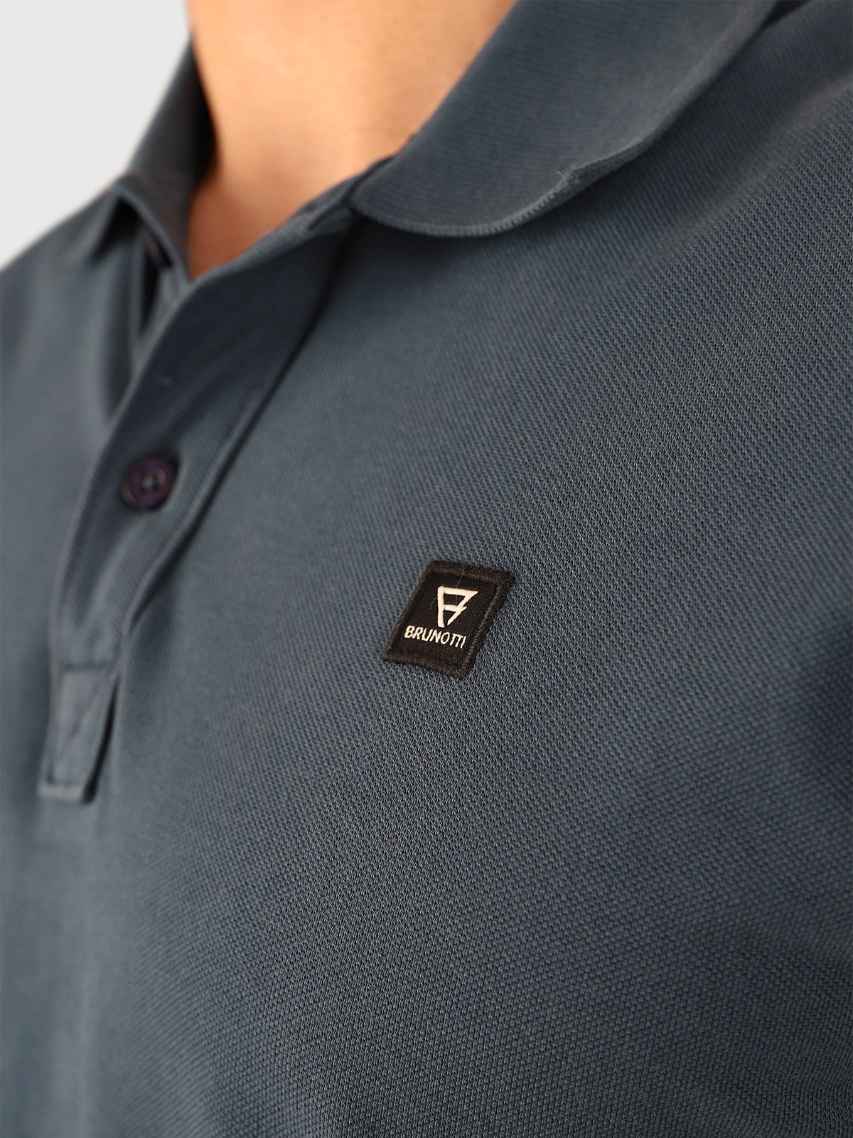 TavECO-N Heren Polo Shortsleeve | Blauw