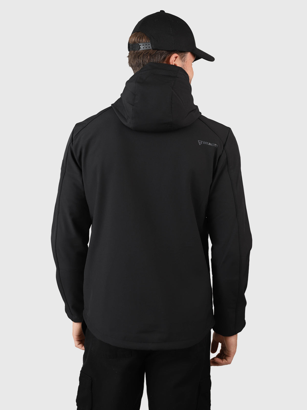 Mib-N Heren Softshell Jas | Zwart