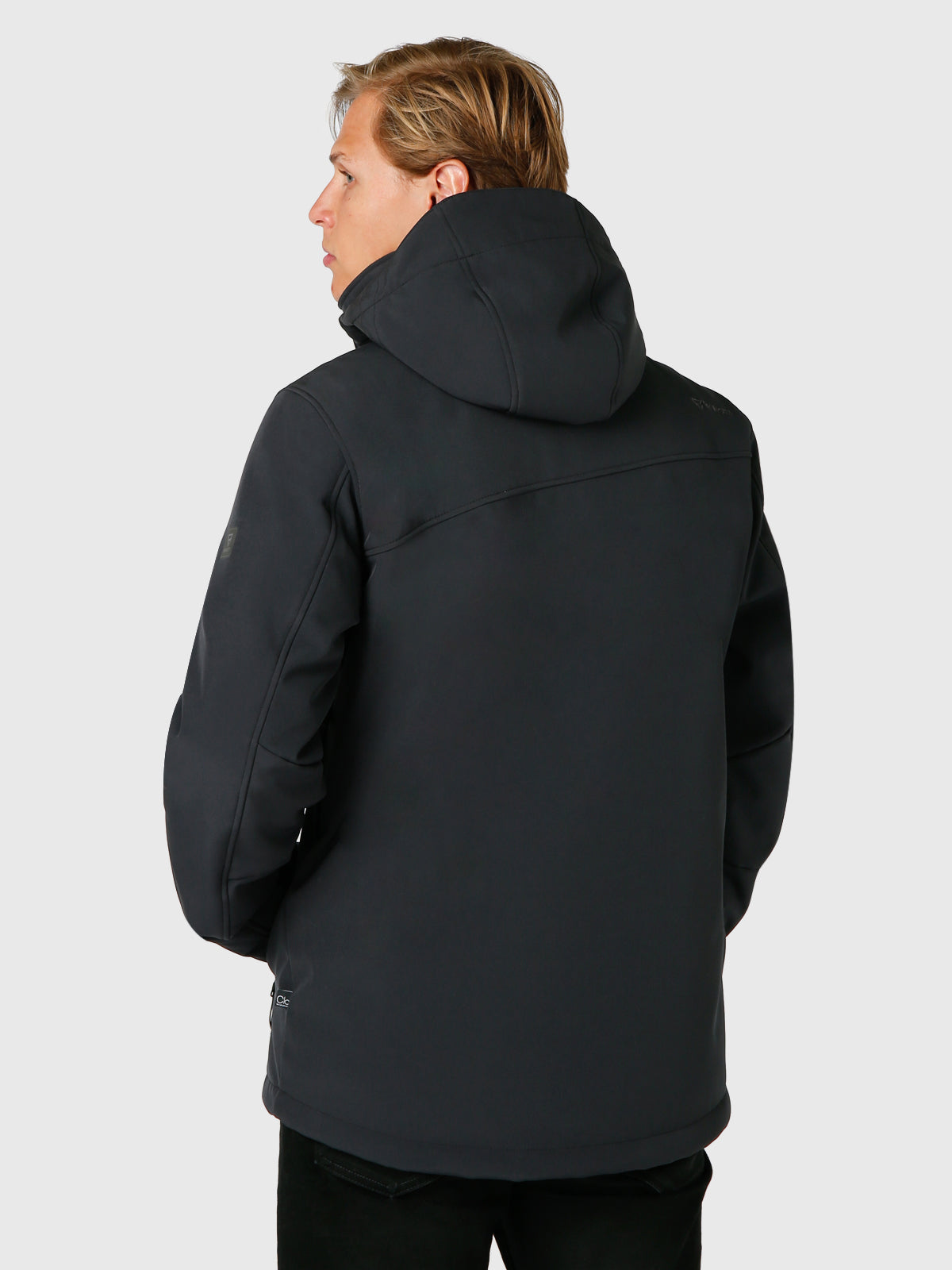 Marsala-N Heren Softshell Jas | Zwart