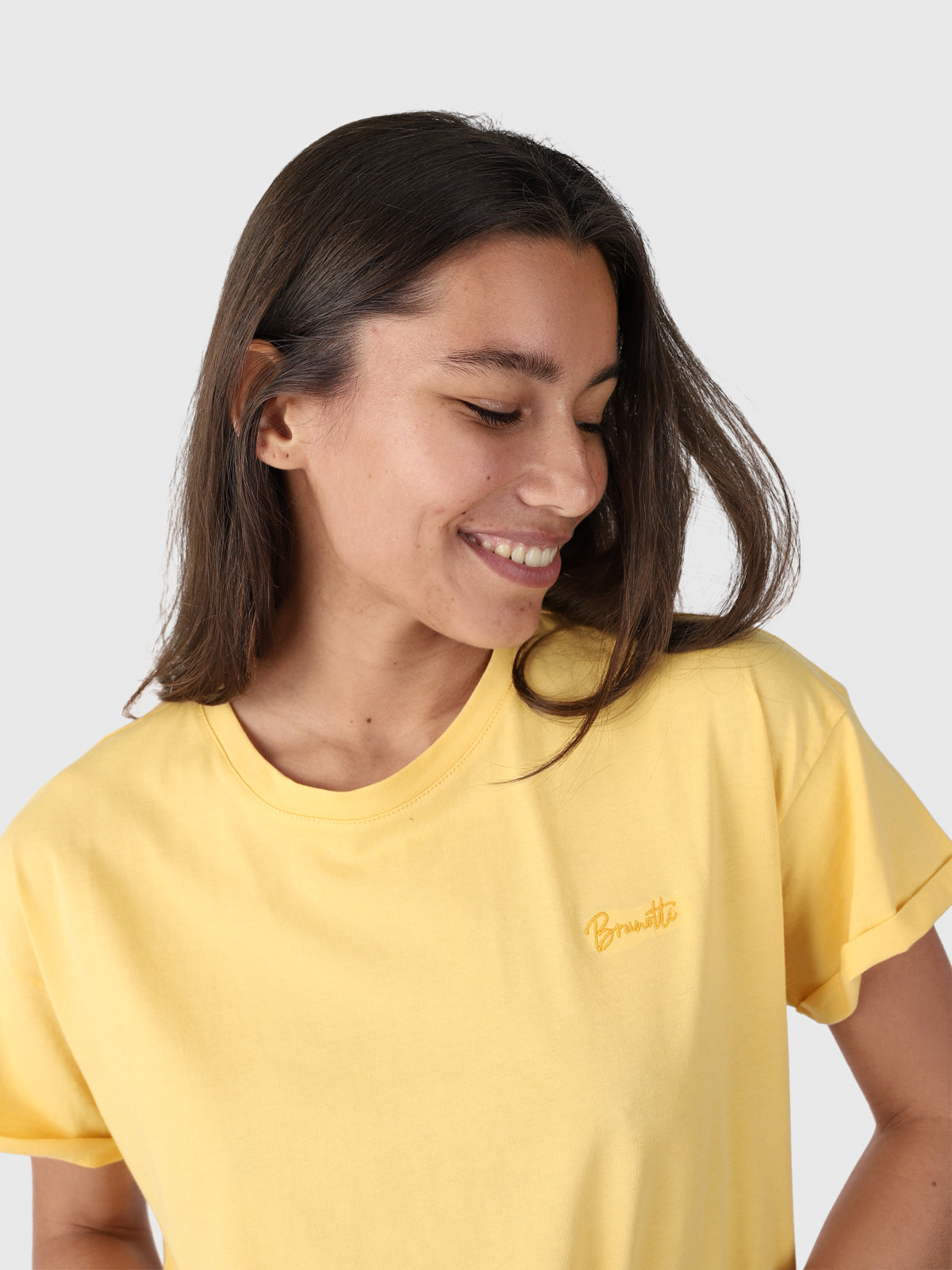 Samira-R Damen T-Shirt | Gelb
