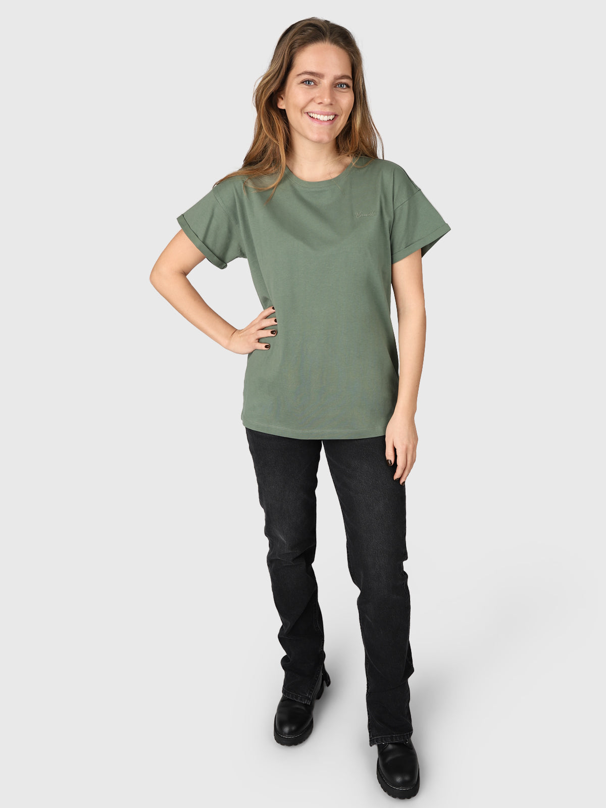 Samira-R Dames T-Shirt | Groen