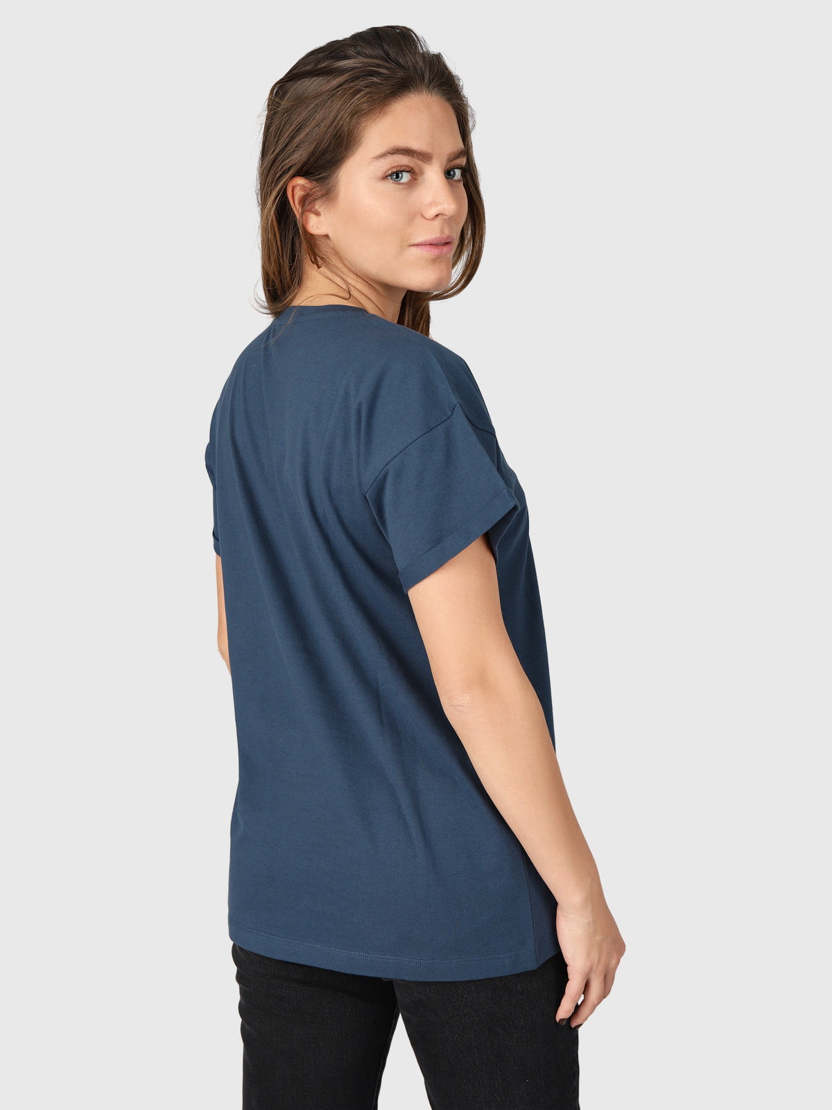 Samira-R Dames T-Shirt | Blauw