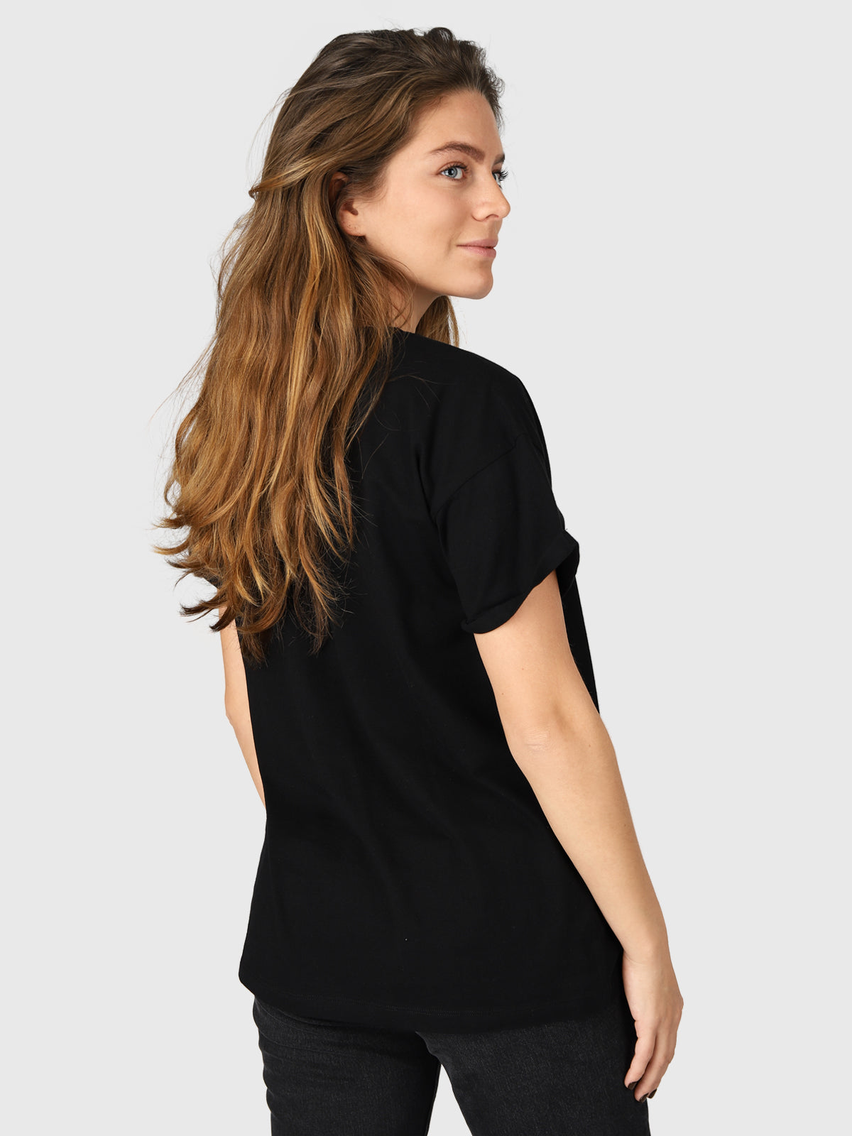 Samira-R Dames T-Shirt | Zwart