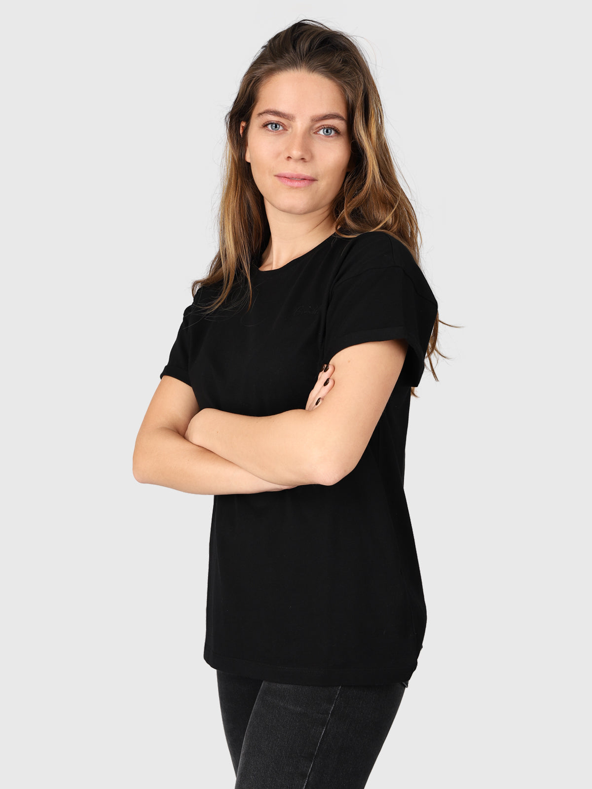 Samira-R Damen T-Shirt | Schwarz