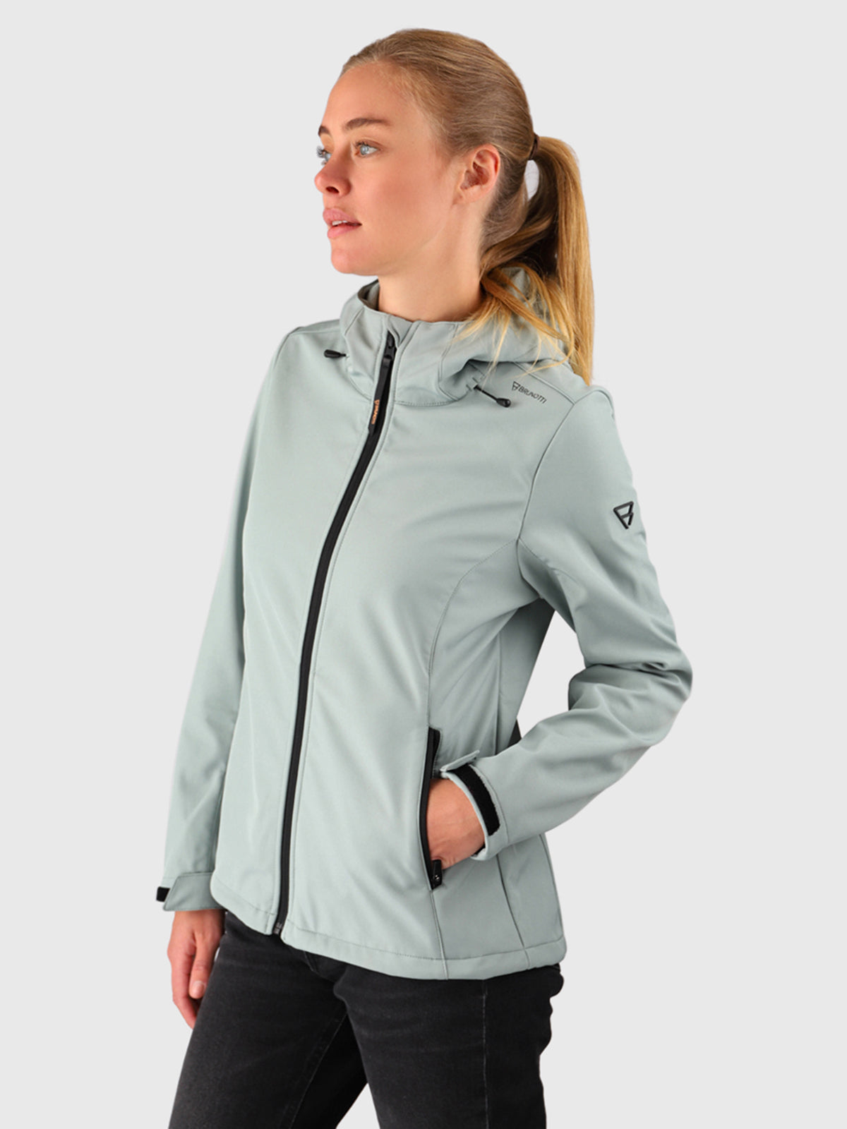 Joos Women Softshell Jacket | Jet Grey