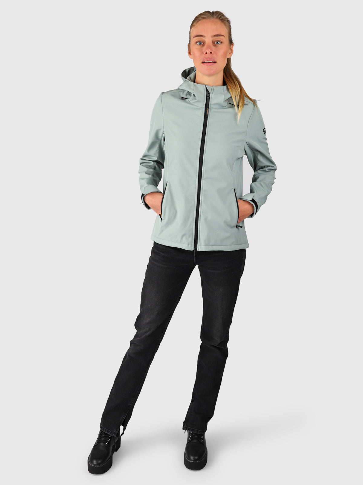 Joos Women Softshell Jacket | Jet Grey