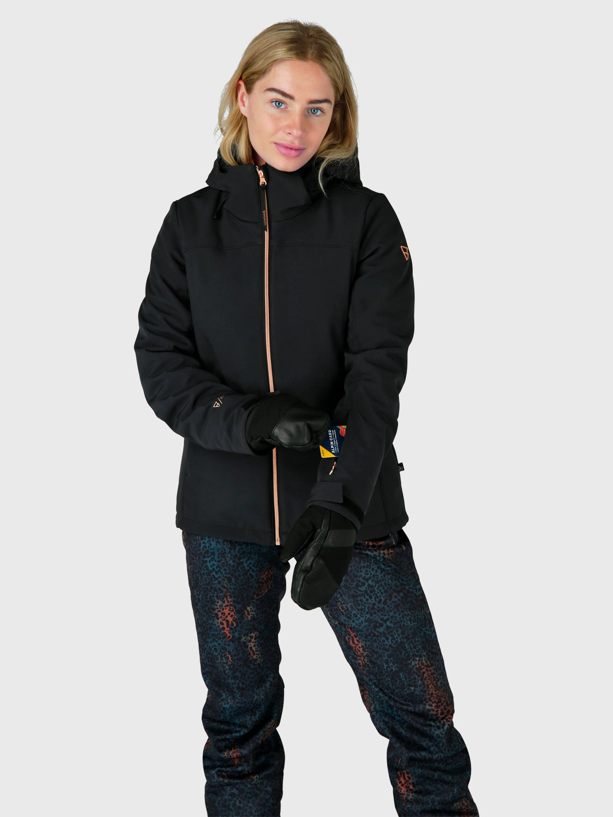 Aries-N Women Softshell Jacket | Black