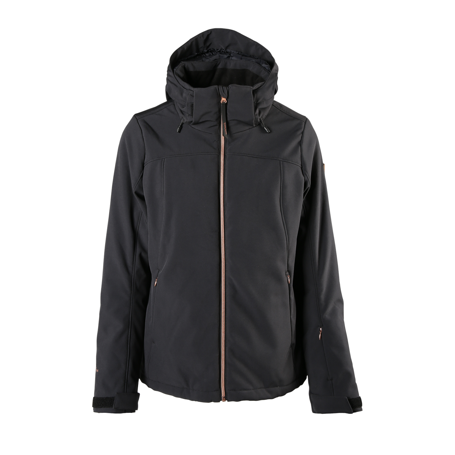 Aries-N Damen Softshell Jacke | Schwarz