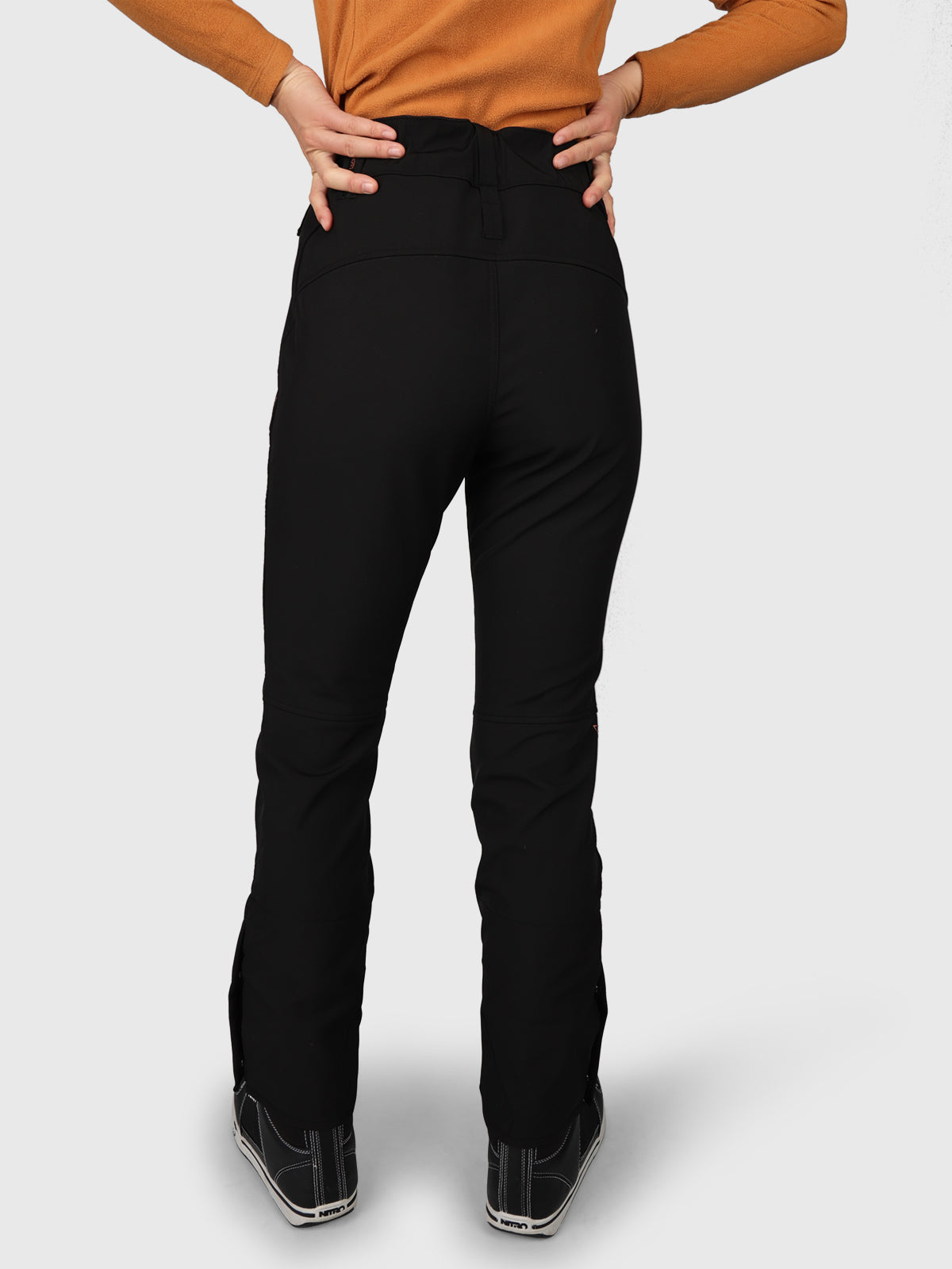 Tavors-N Women Softshell Snow Pants | Black