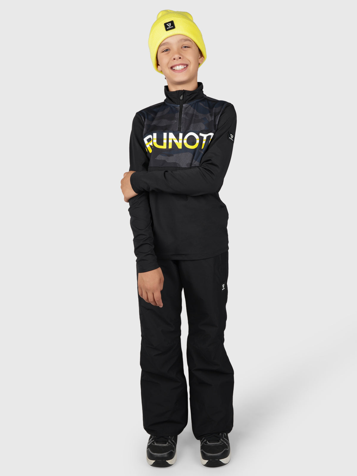 Footraily-N Jungen Skihose | Schwarz