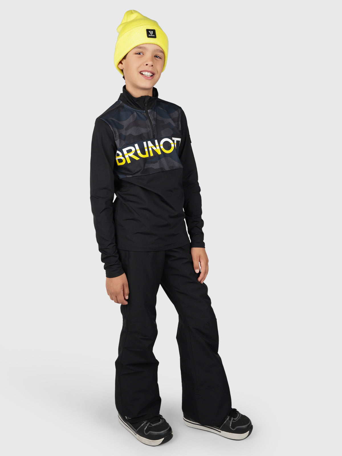 Footraily-N Jungen Skihose | Schwarz