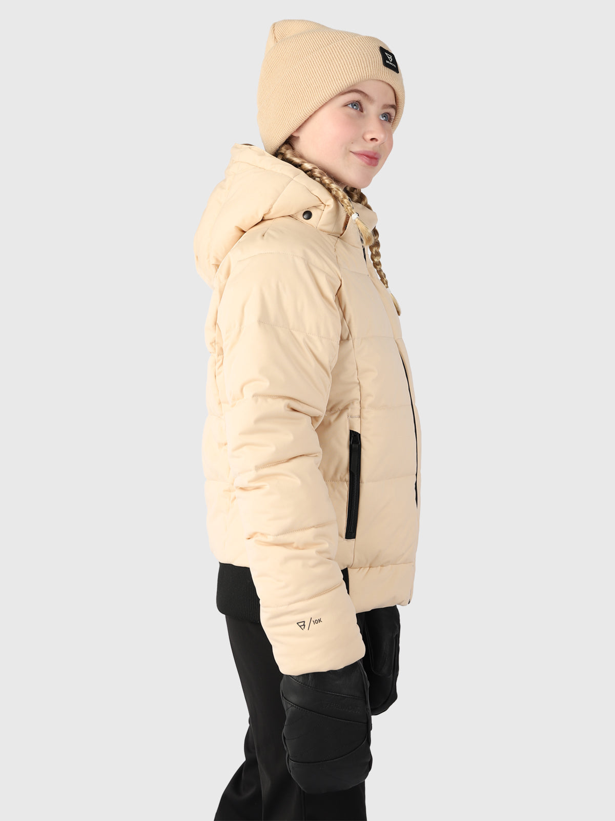 Suncrown Girls Puffer Snow Jacket | White