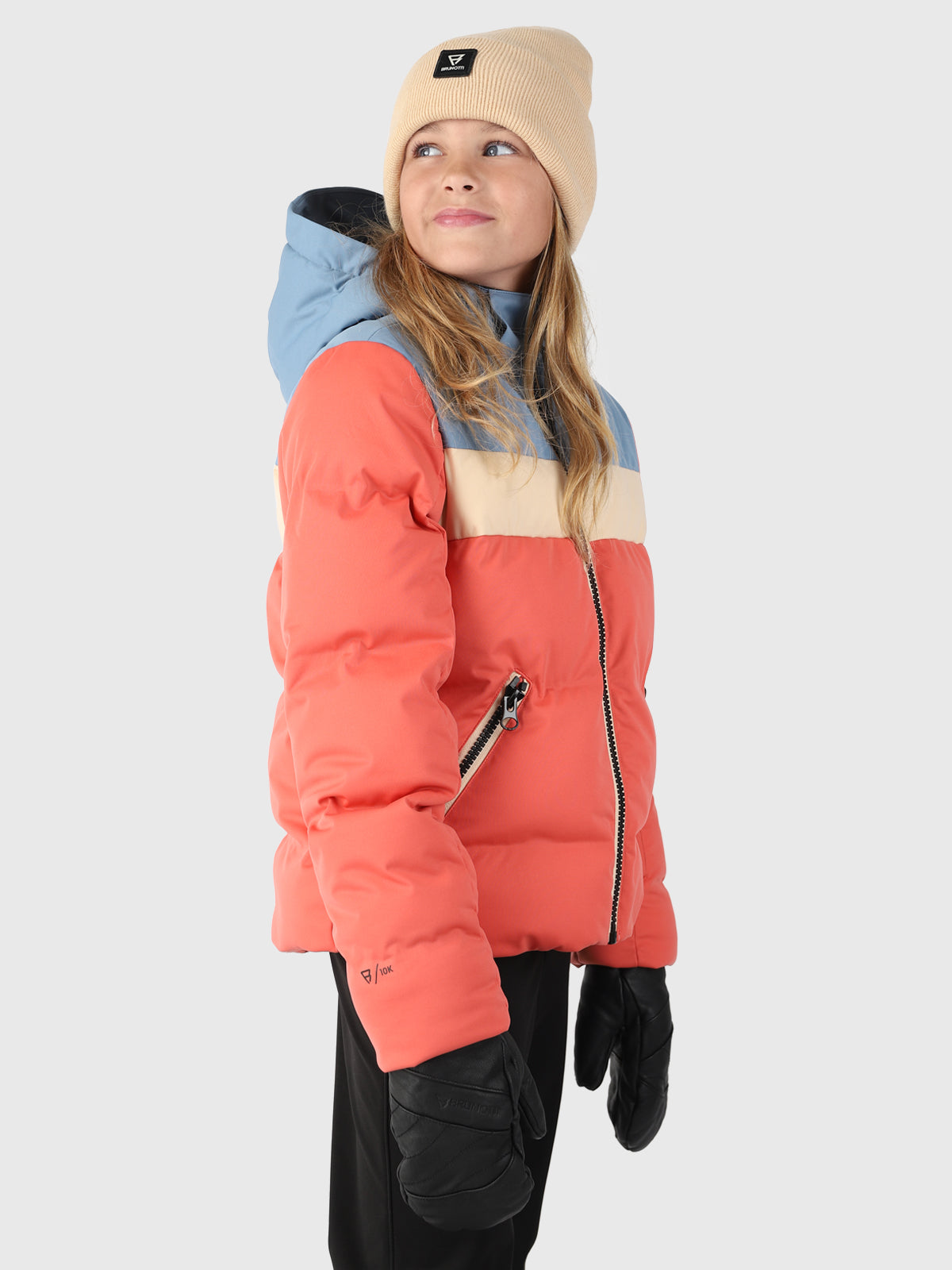 Niagony Girls Puffer Snow Jacket | Red