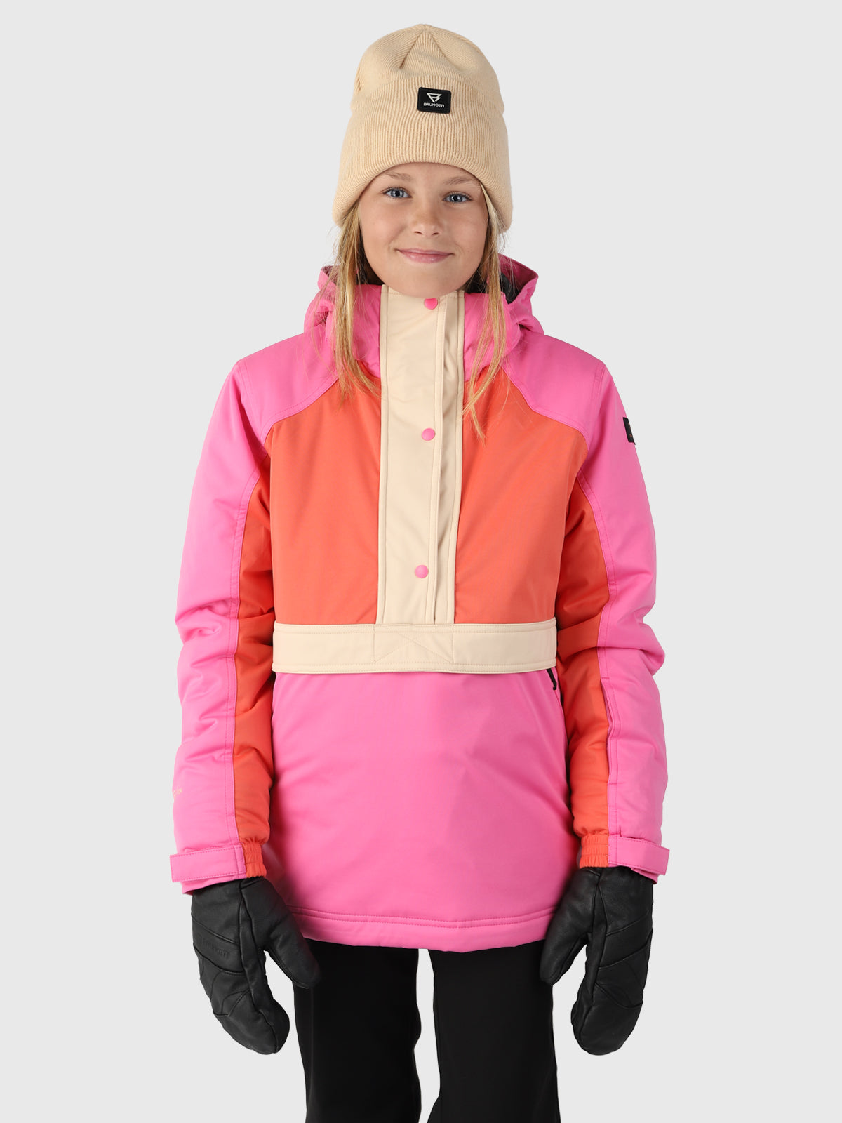 Sappo Meisjes Anorak Ski Jas | Rood