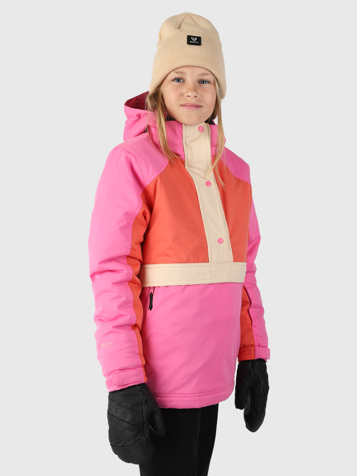 Sappo Girls Anorak Snow Jacket | Red