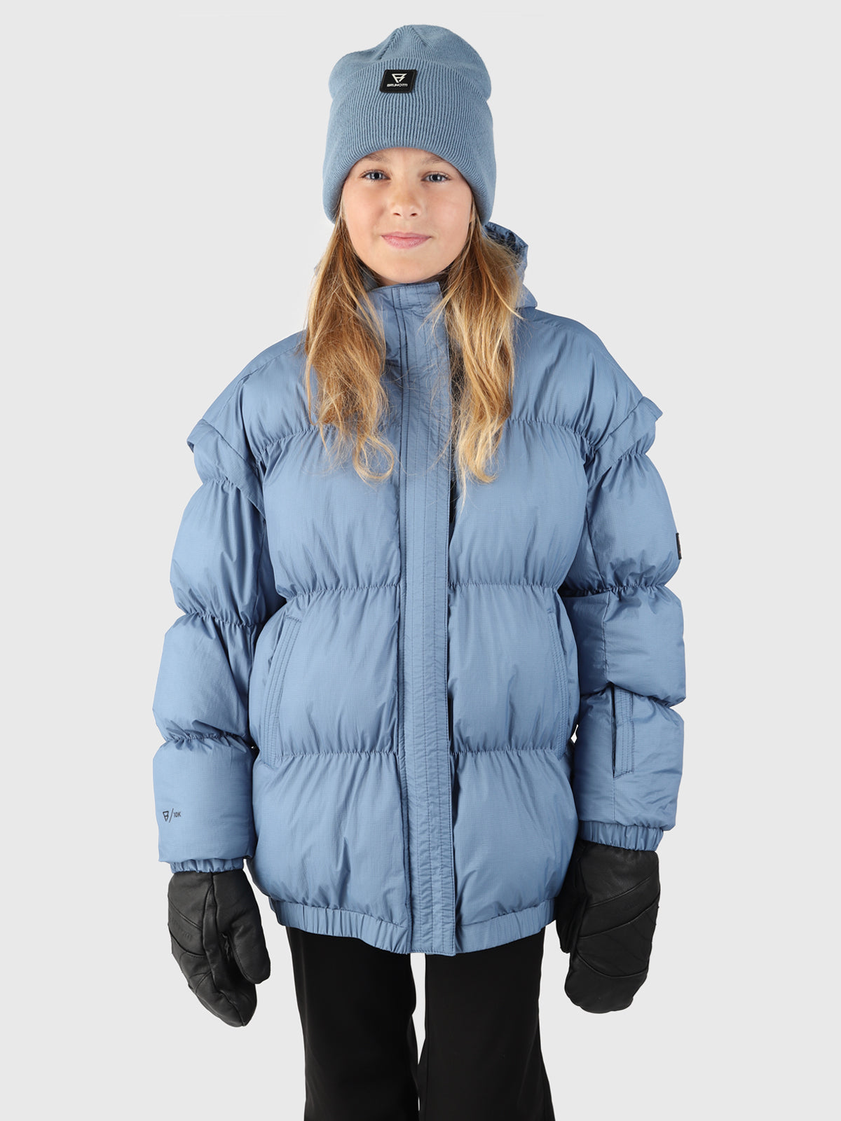 Nikita Meisjes Puffer Ski Jas | Blauw