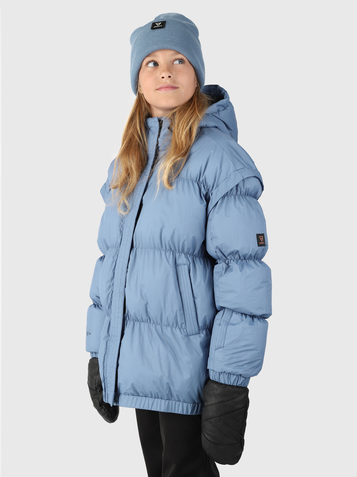 Nikita Meisjes Puffer Ski Jas | Blauw