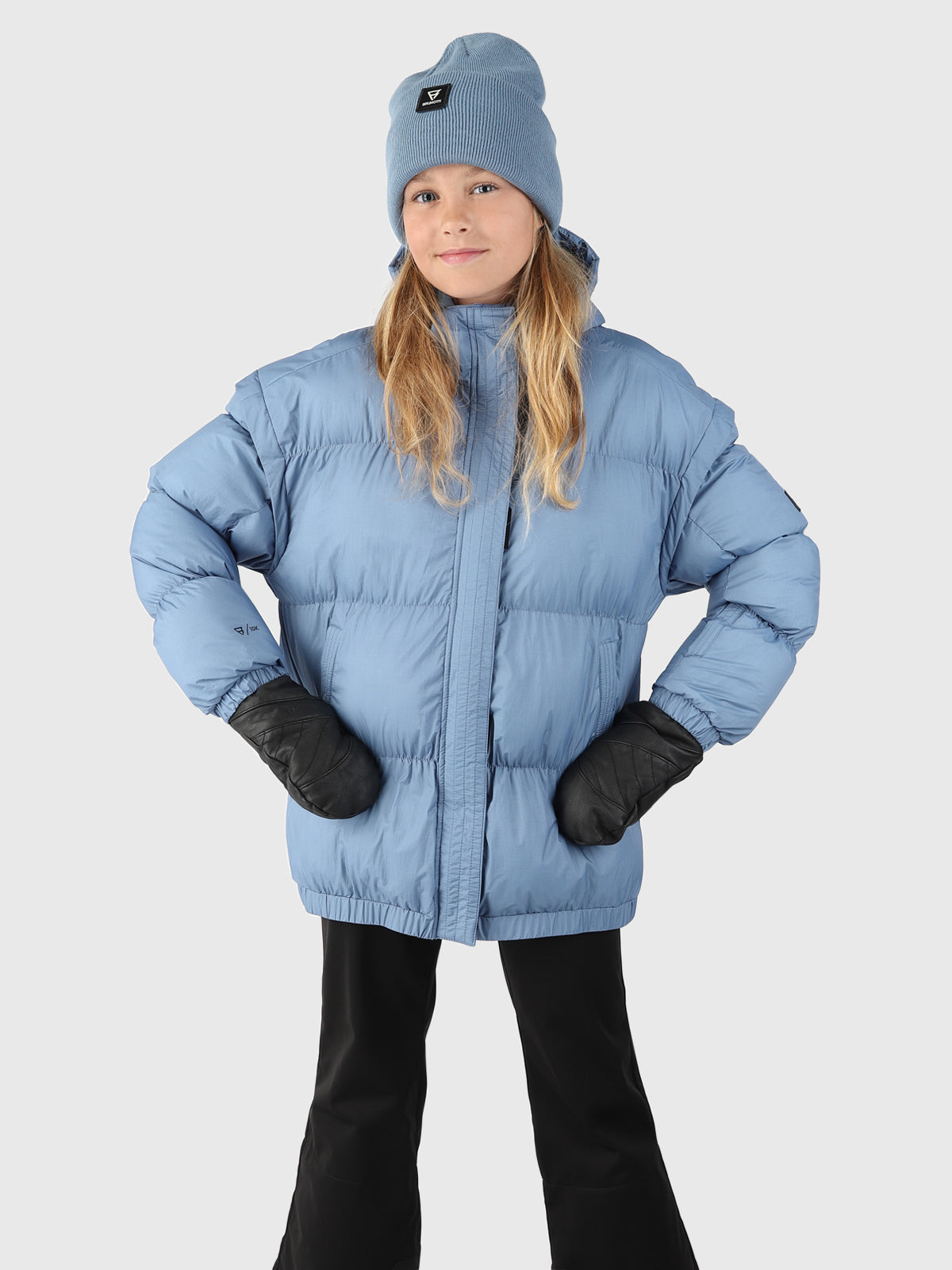 Nikita Meisjes Puffer Ski Jas | Blauw