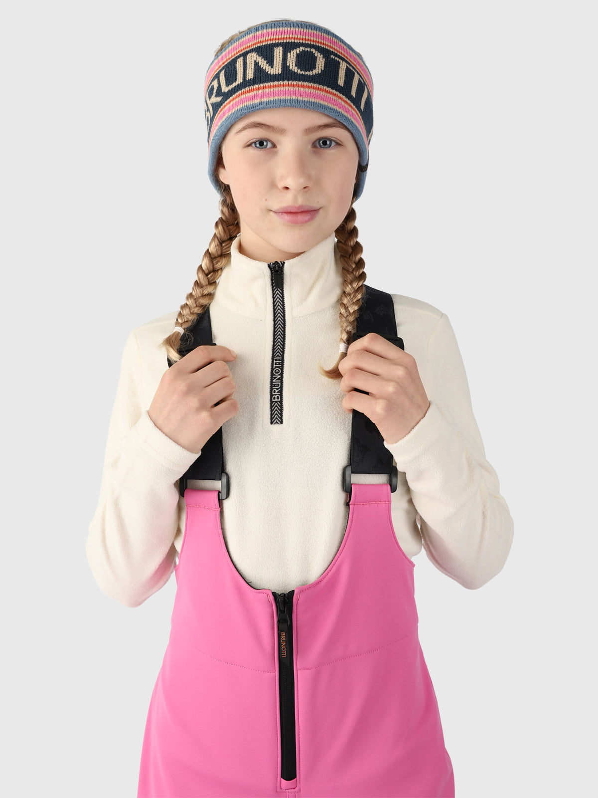 Avalanchy Mädchen Ski Latzhose | Pink