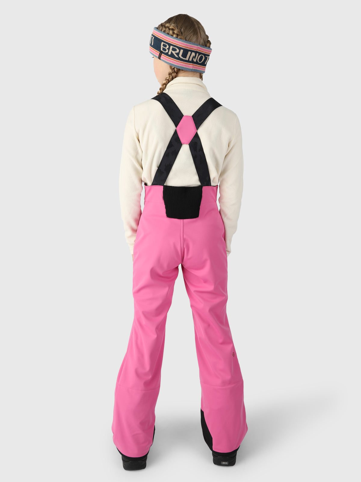 Avalanchy Girls Bib Snow Pants | Pink