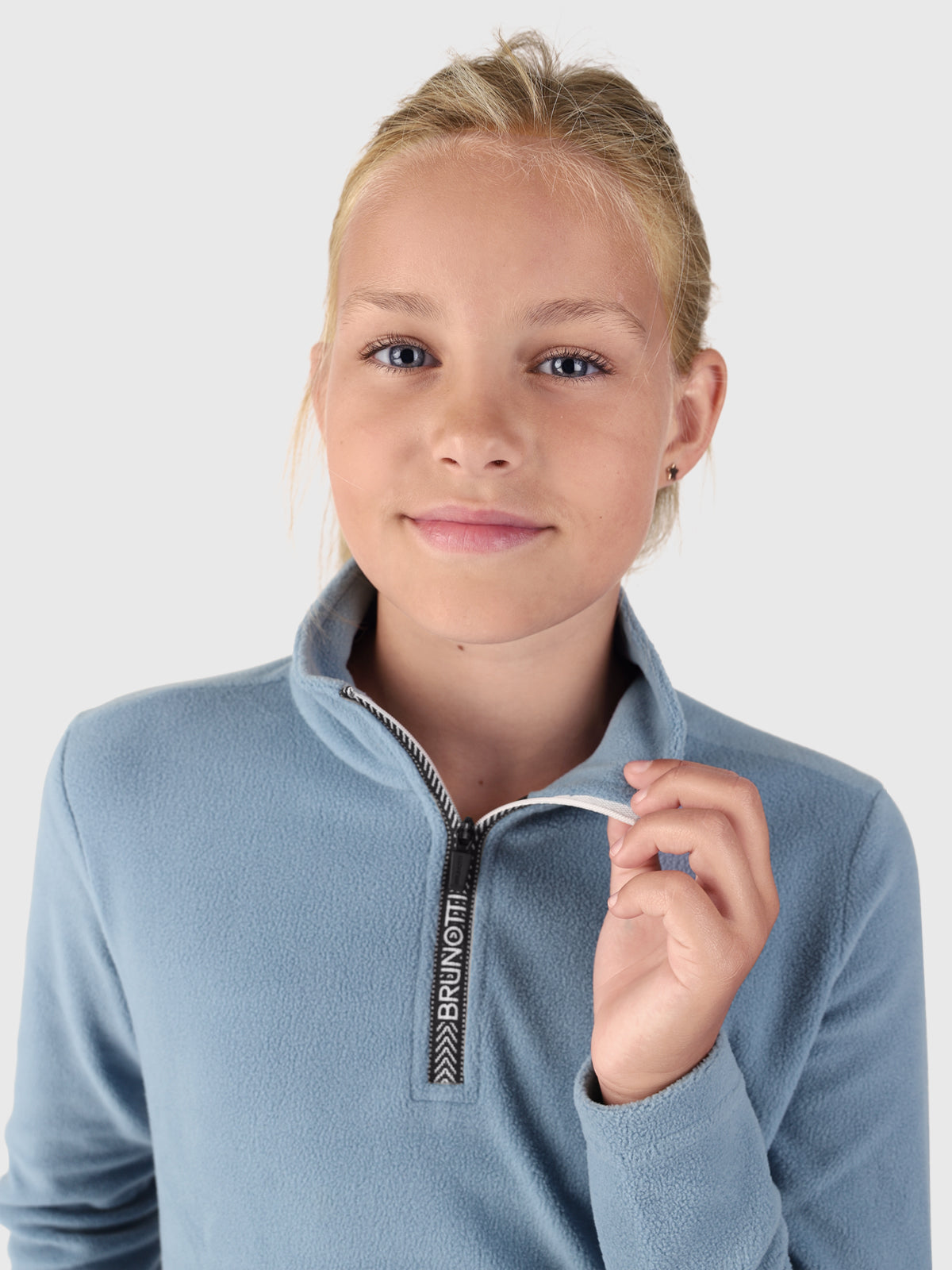 Mismy Girls Fleece | Steel Blue