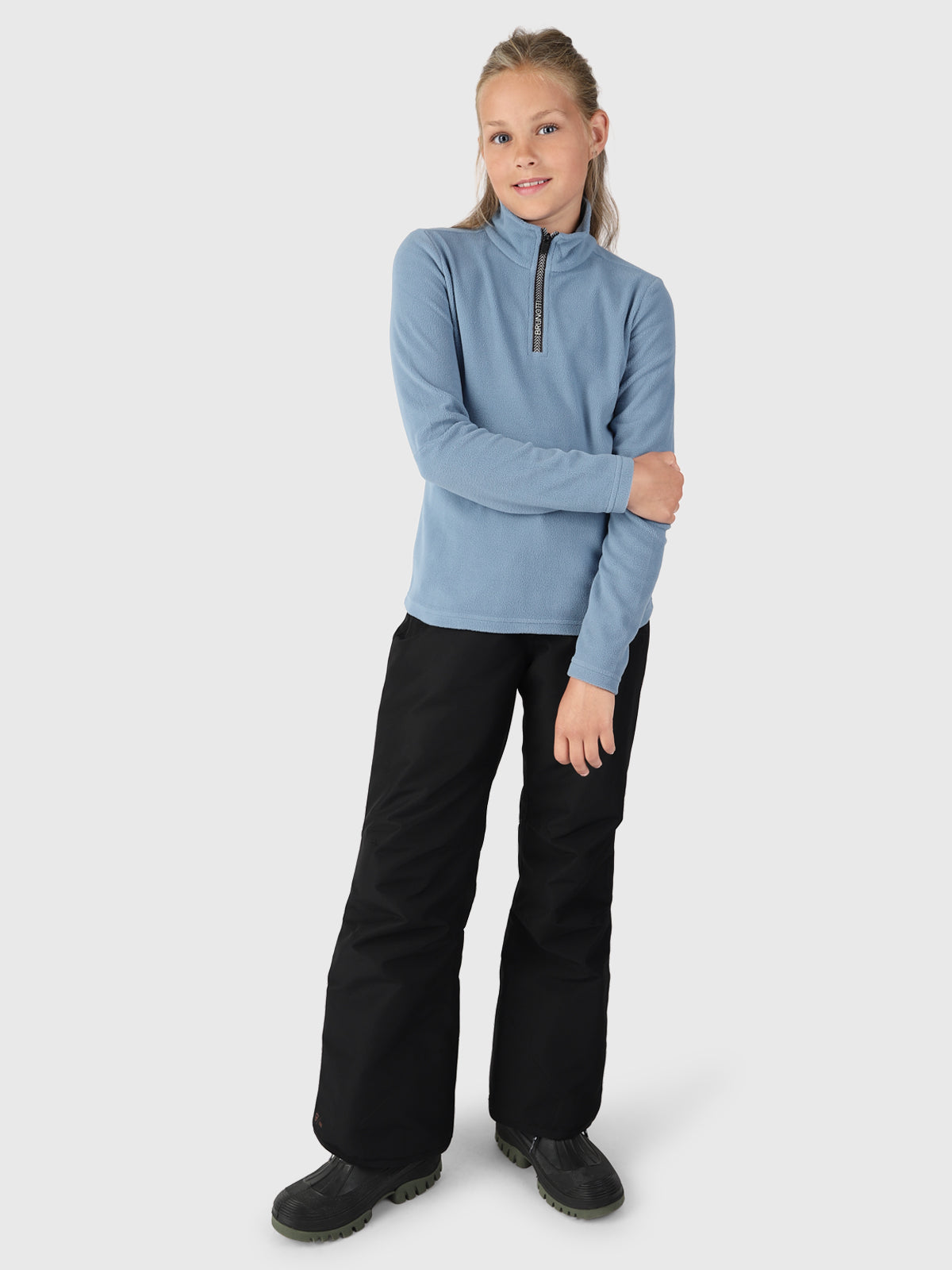 Mismy Girls Fleece | Steel Blue