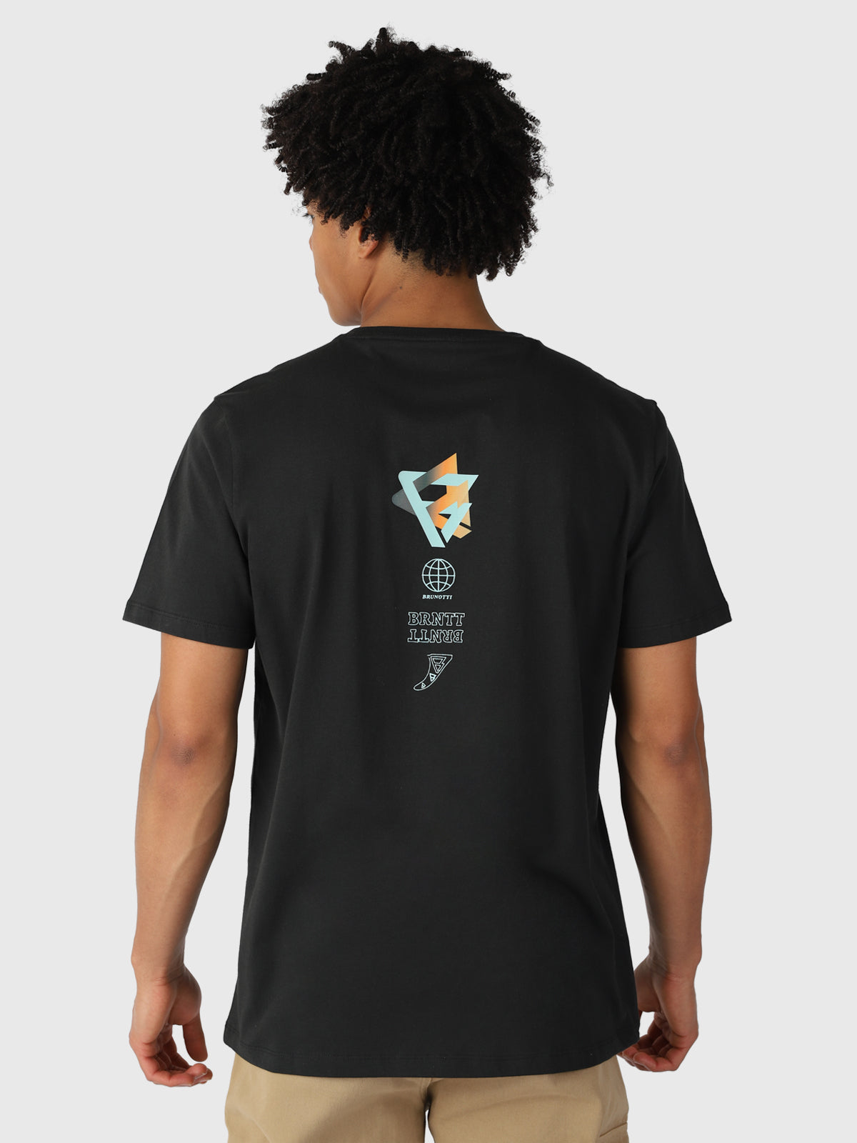 Surin-R Heren T-shirt | Zwart