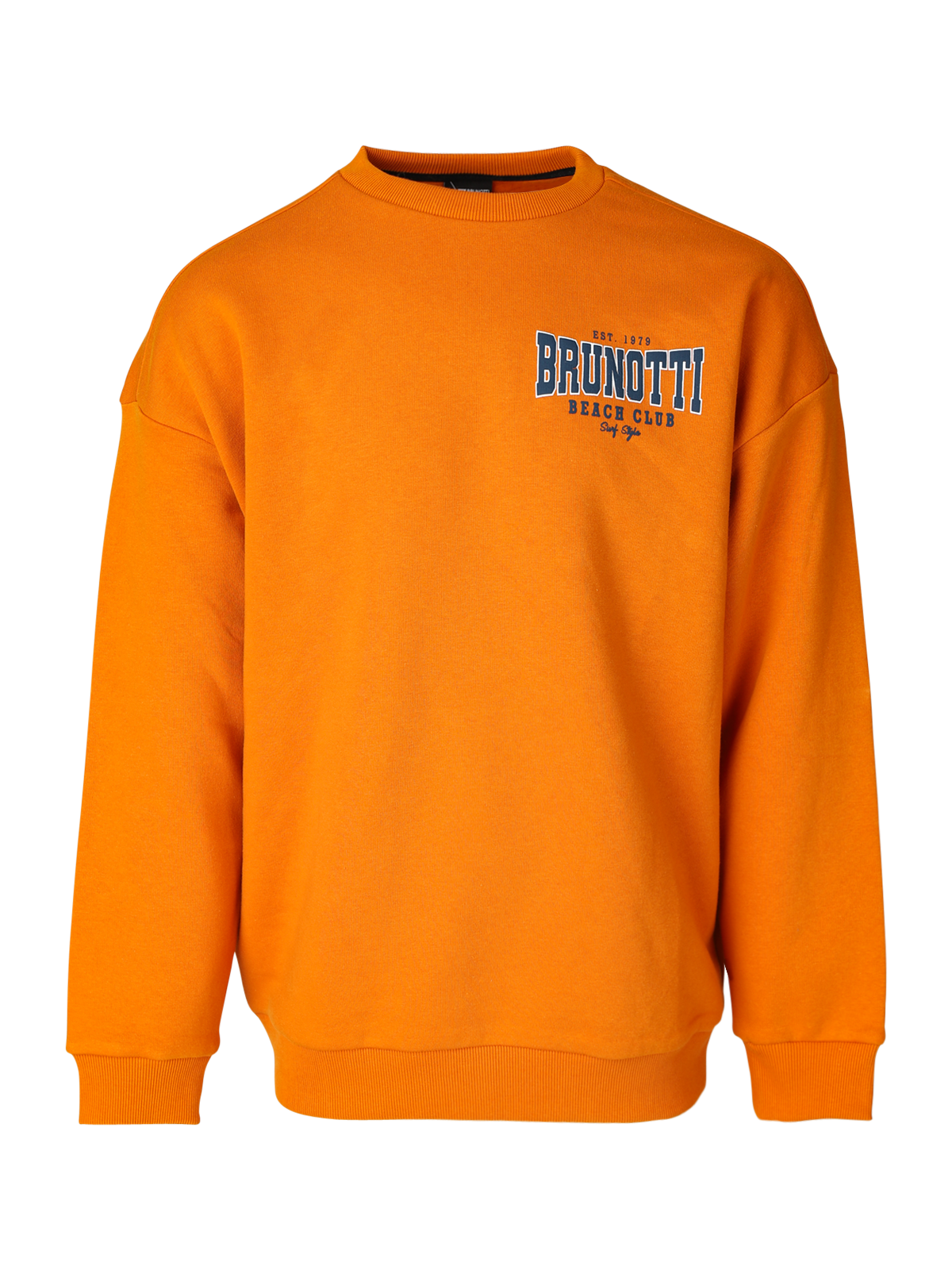 Sunir-R Herren Sweatshirt | Orange