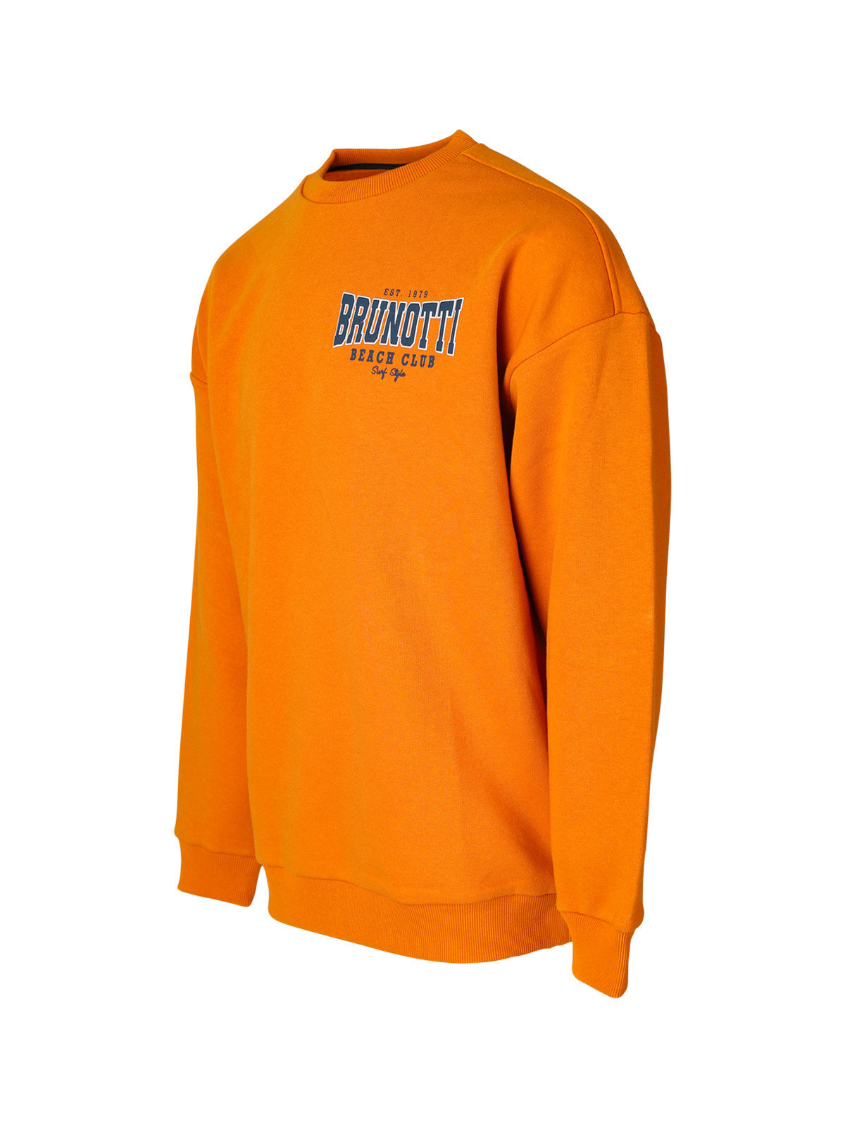 Sunir-R Herren Sweatshirt | Orange