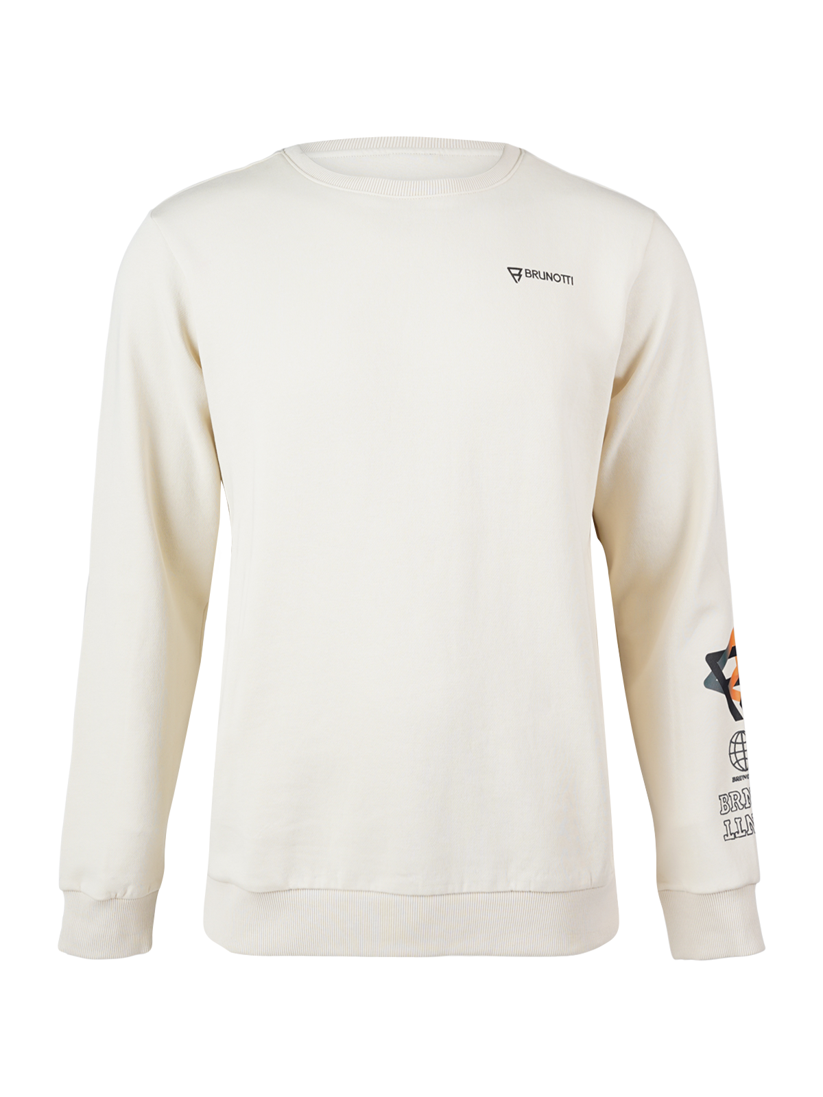 Murray-R Men Sweater | White-Beige