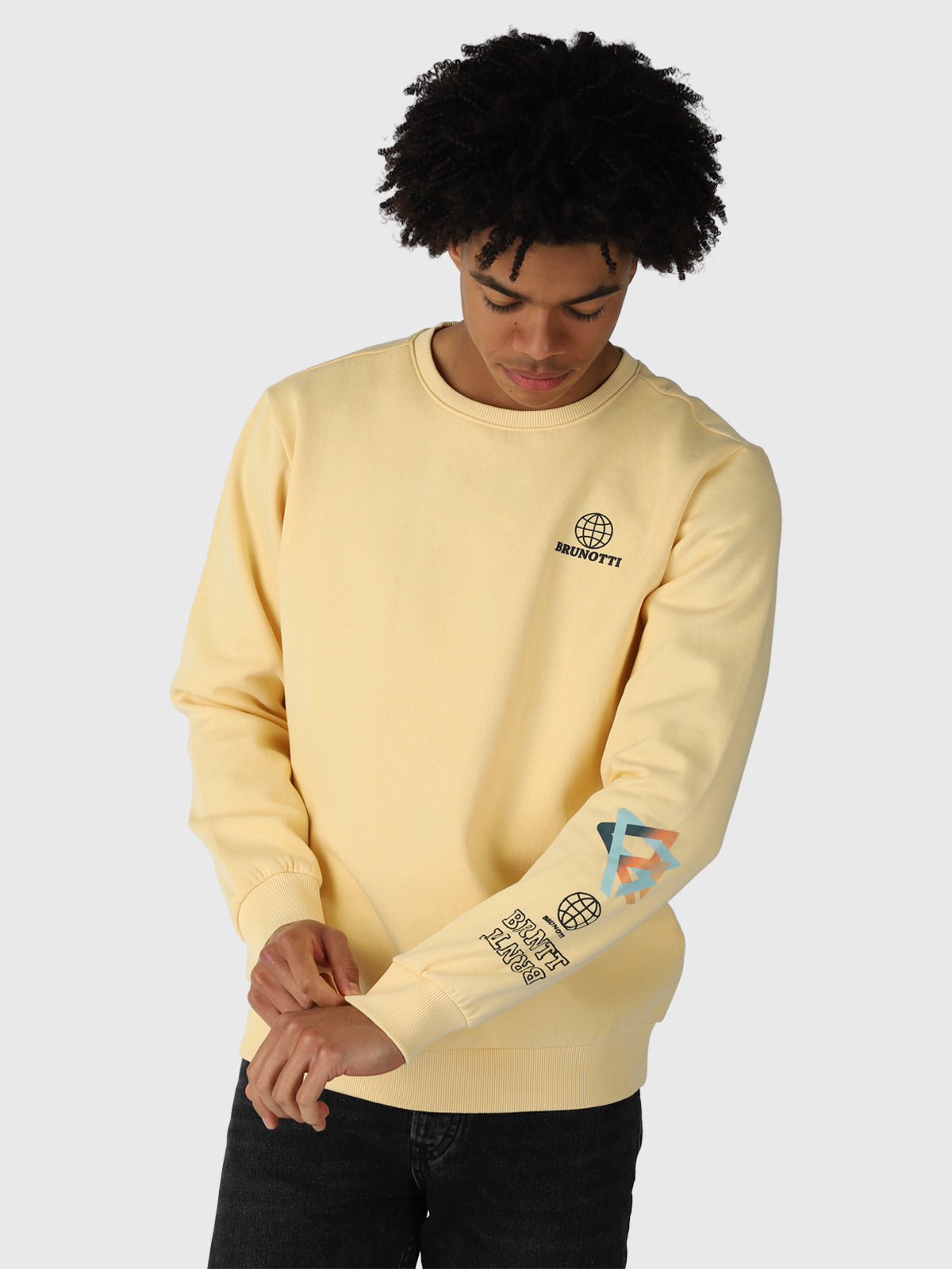 Murray-R Men Sweater | Yellow