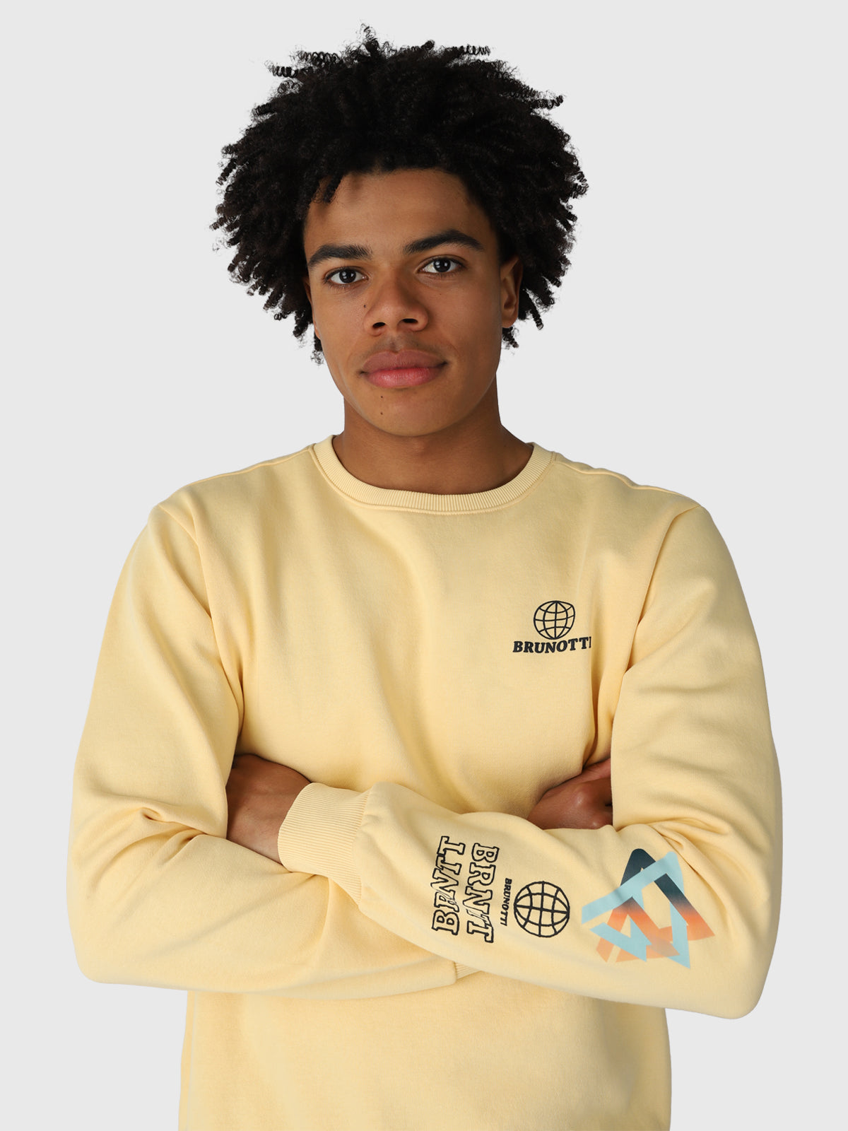 Murray-R Heren Sweater | Geel