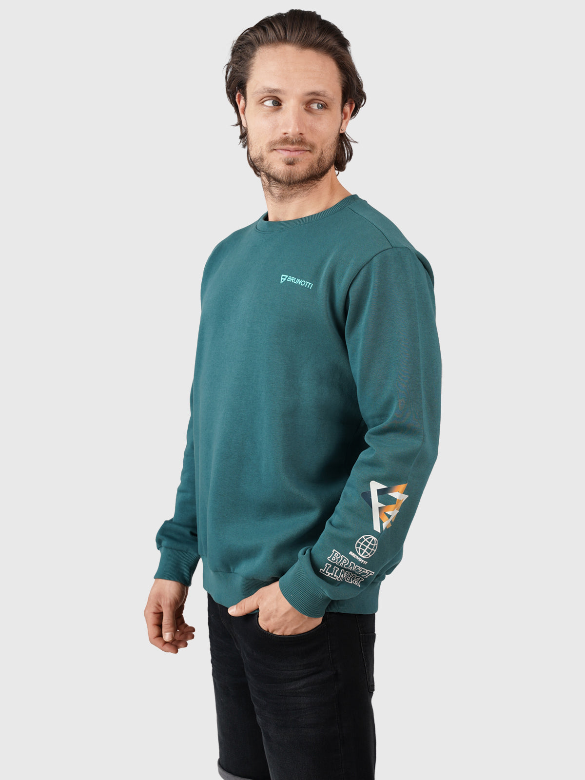 Murray-R Herren Sweatshirt | Grün