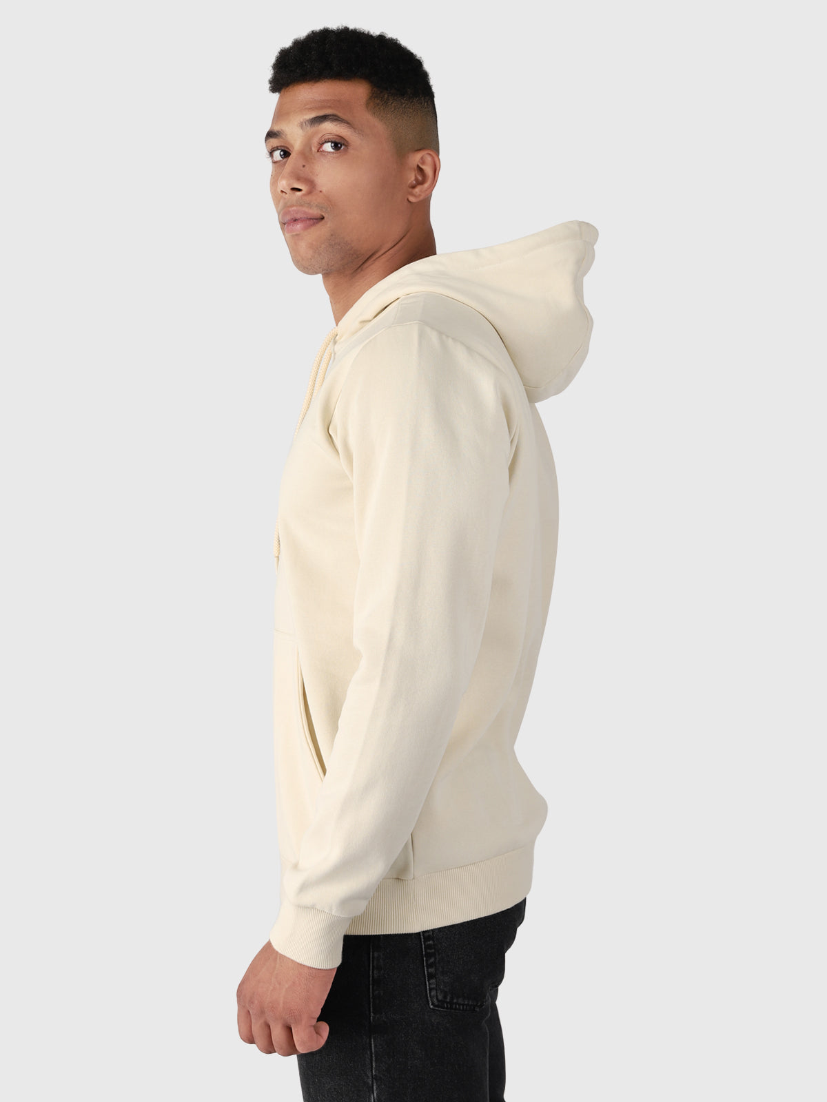 Vincer-R Men Sweater | White-Beige