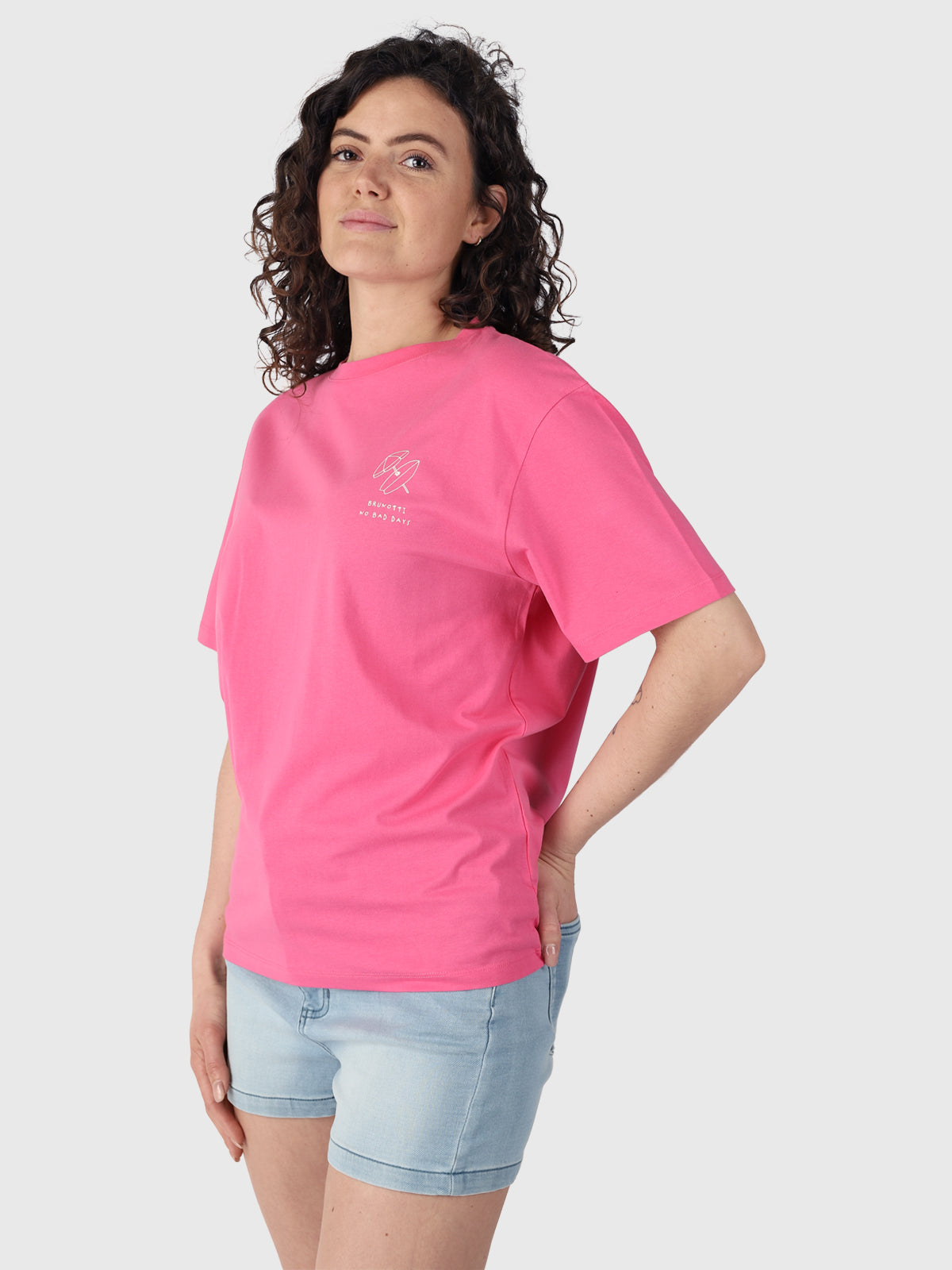 Soraya-R Damen T-Shirt | Rosa