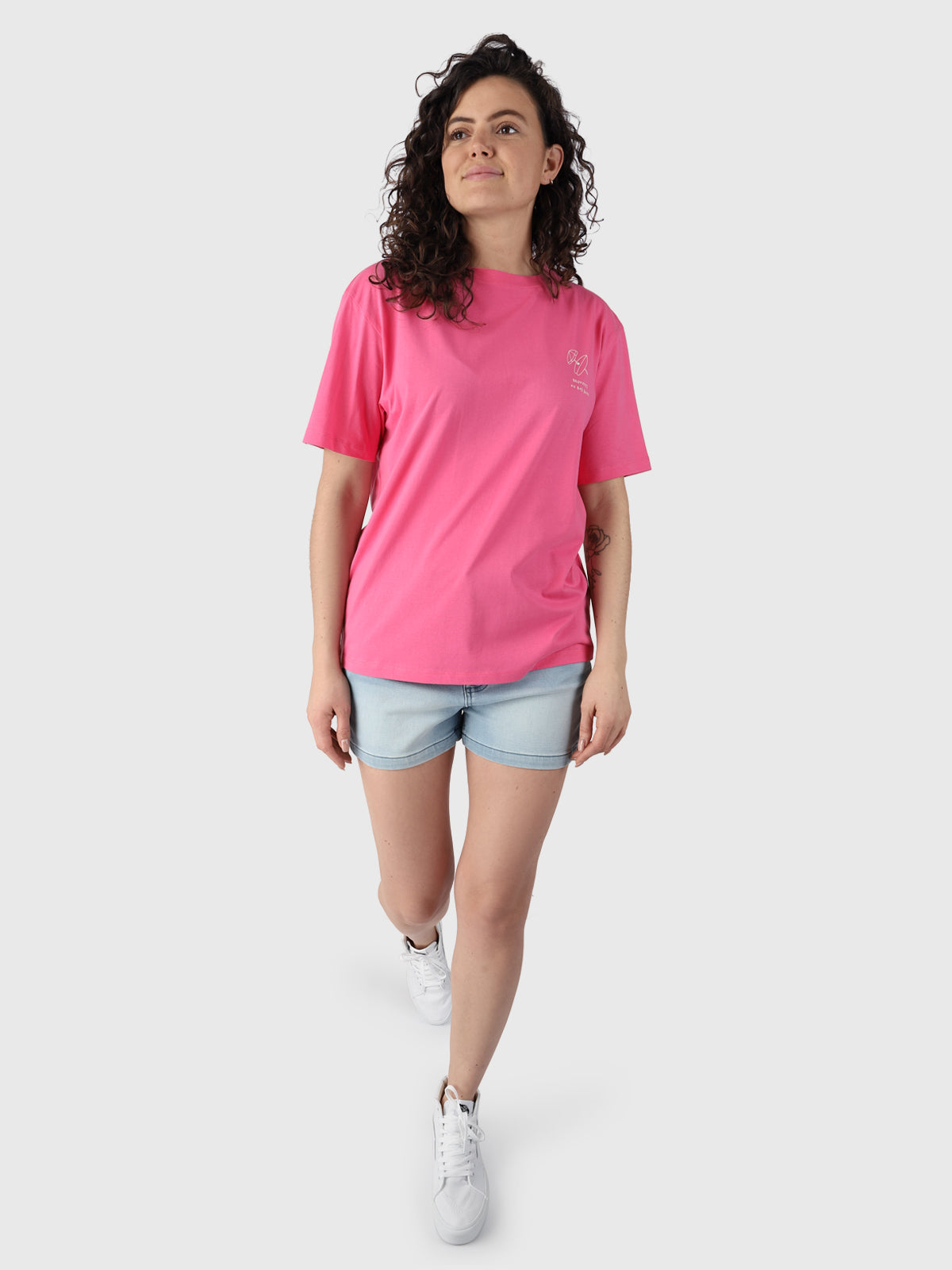 Soraya-R Damen T-Shirt | Rosa