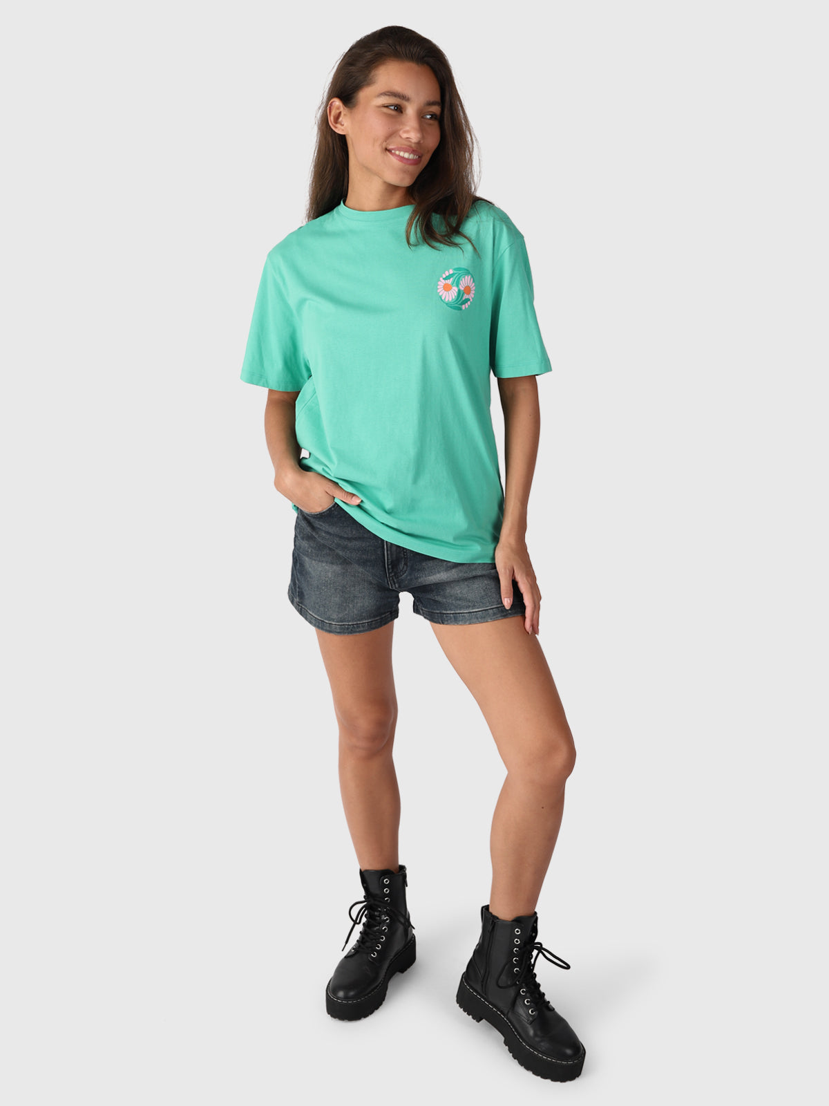 Imani-R Damen T-Shirt | Grün